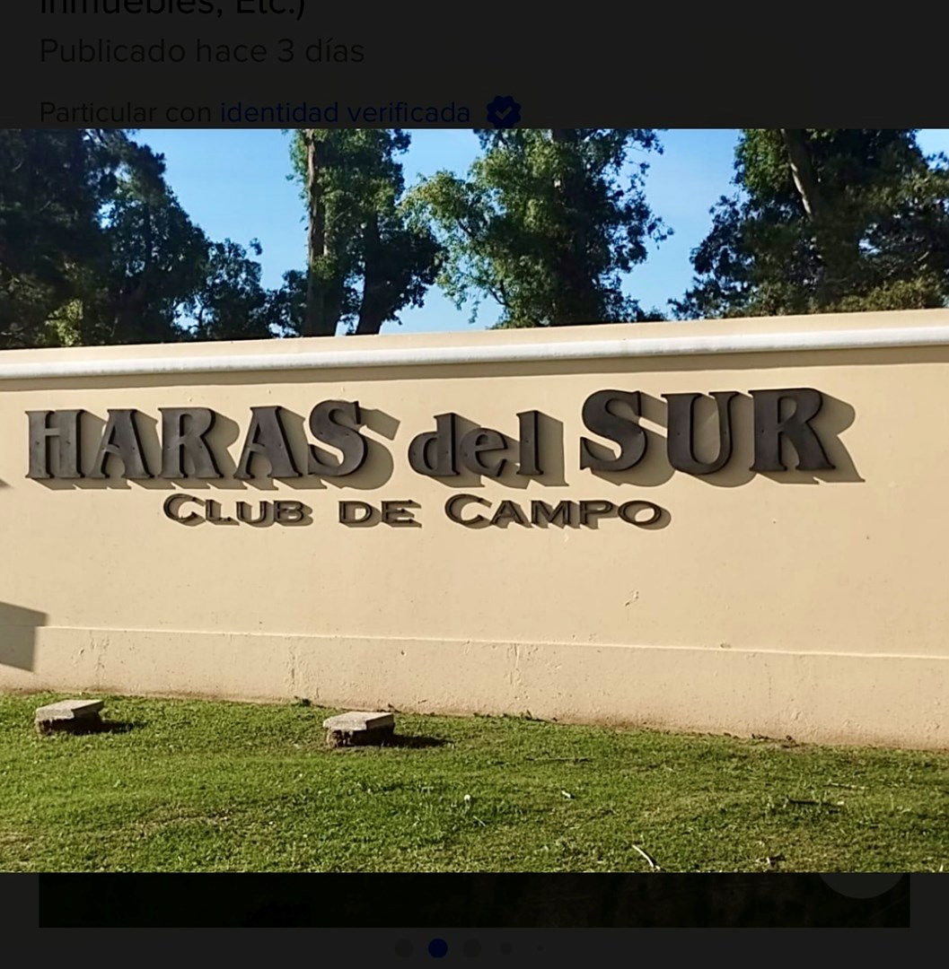 #5422653 | Venta | Lote | Haras Del Sur II (Grimaux Bienes Raíces)