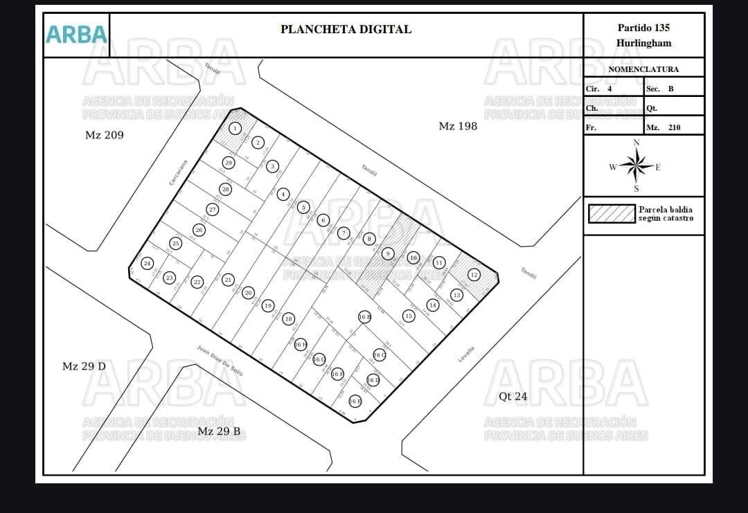 #5292924 | Venta | Lote | William Morris (Gallardo Propiedades)