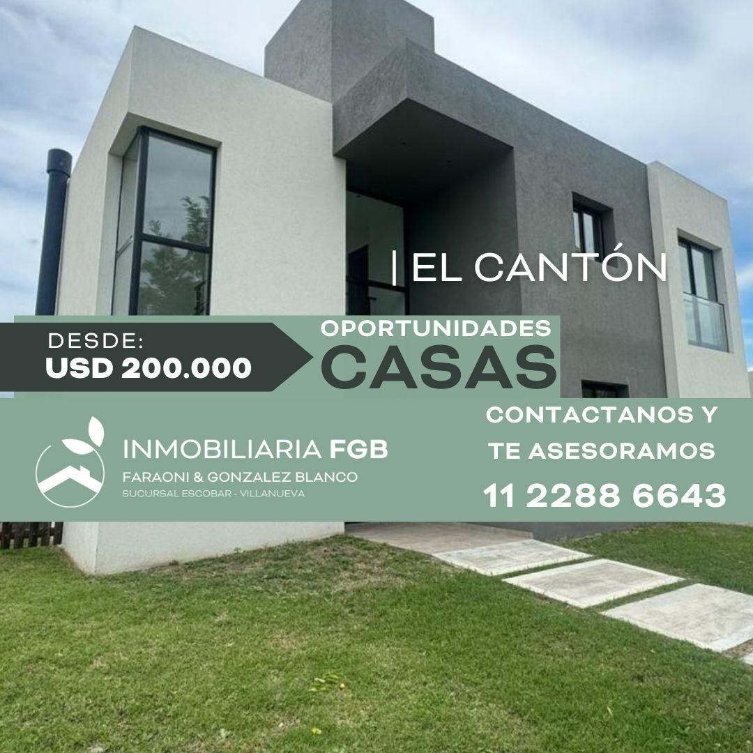 #5427980 | Venta | Casa | El Cantón - Barrio Islas (Inmobiliaria FGB)