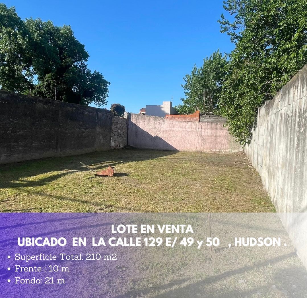 #5481925 | Venta | Lote | Guillermo E Hudson (Jesica Alegre Propiedades)