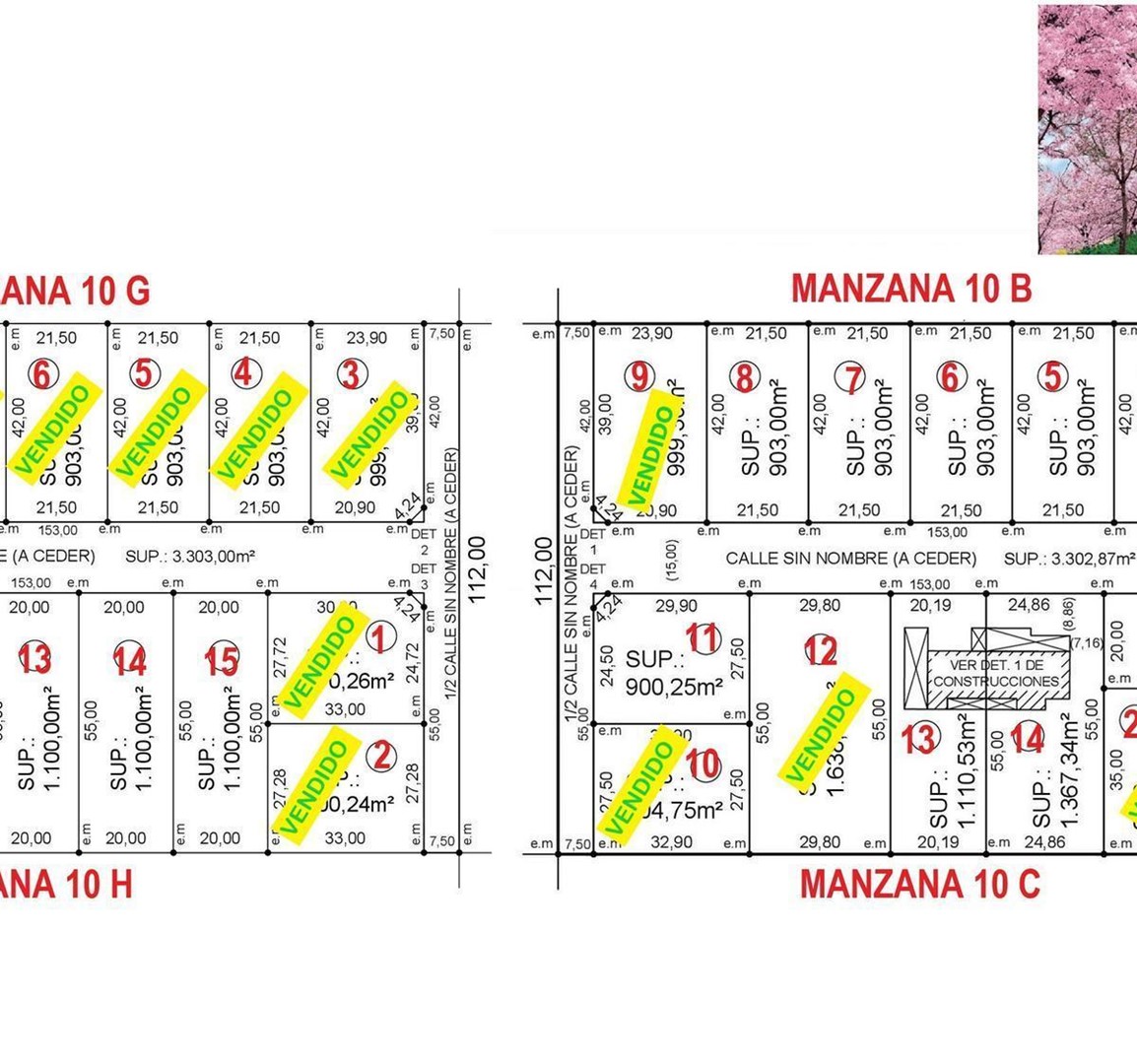 #5307606 | Venta | Lote | Los Paraisos (Lujan) (Melo Propiedades)