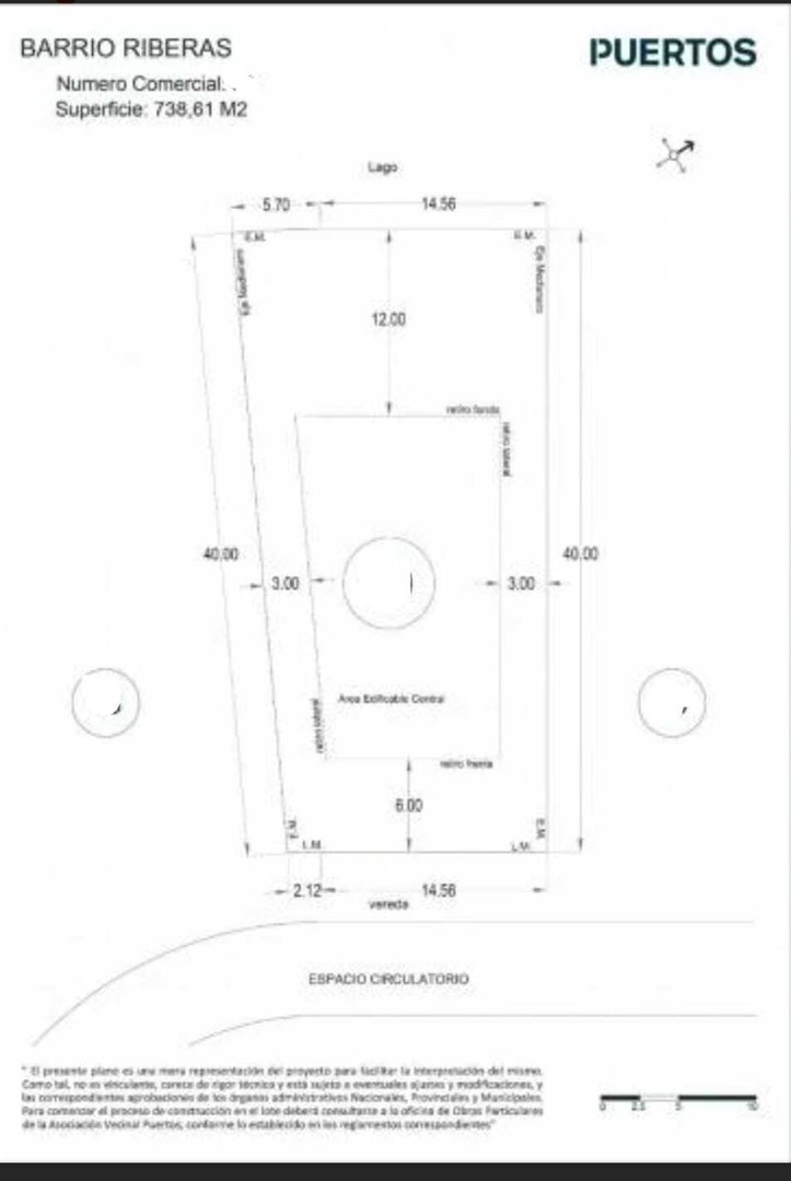 #5426540 | Sale | Lot | Puertos del Lago (Martin Todres Propiedades)