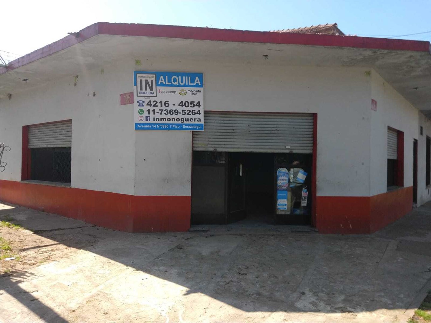 #5386673 | Alquiler | Local | Berazategui (Inmobiliaria Noguera)