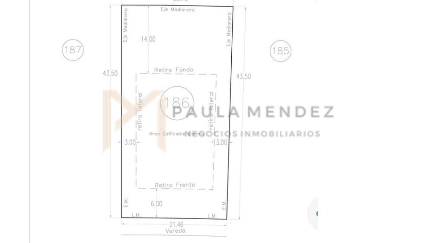 #5402116 | Sale | Lot | El Yacht (Paula Mendez Negocios Inmobiliarios)