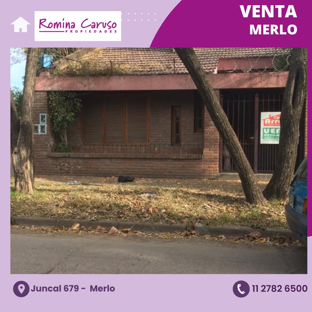 #5353270 | Venta | Casa | Merlo (Romina Caruso Propiedades)