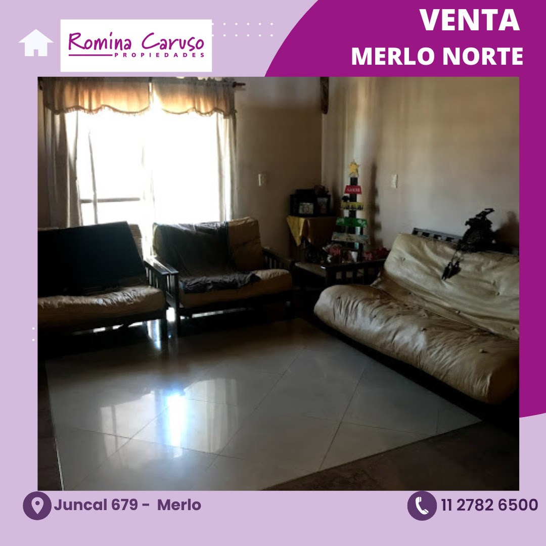 #5359122 | Venta | Casa | Merlo (Romina Caruso Propiedades)