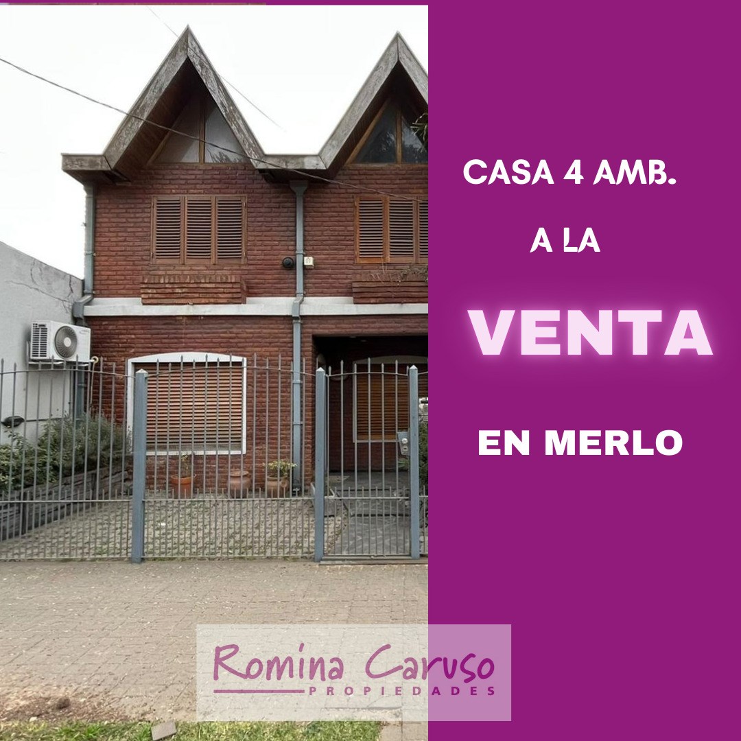 #5397727 | Sale | House | Merlo (Romina Caruso Propiedades)