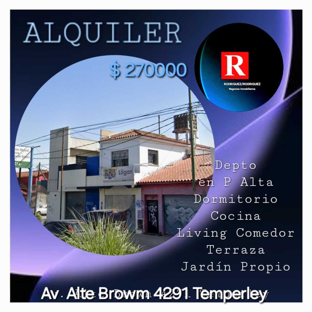 #5343377 | Alquiler | Departamento | Temperley (Rodriguez Rodriguez Negocios Inmobiliarios)