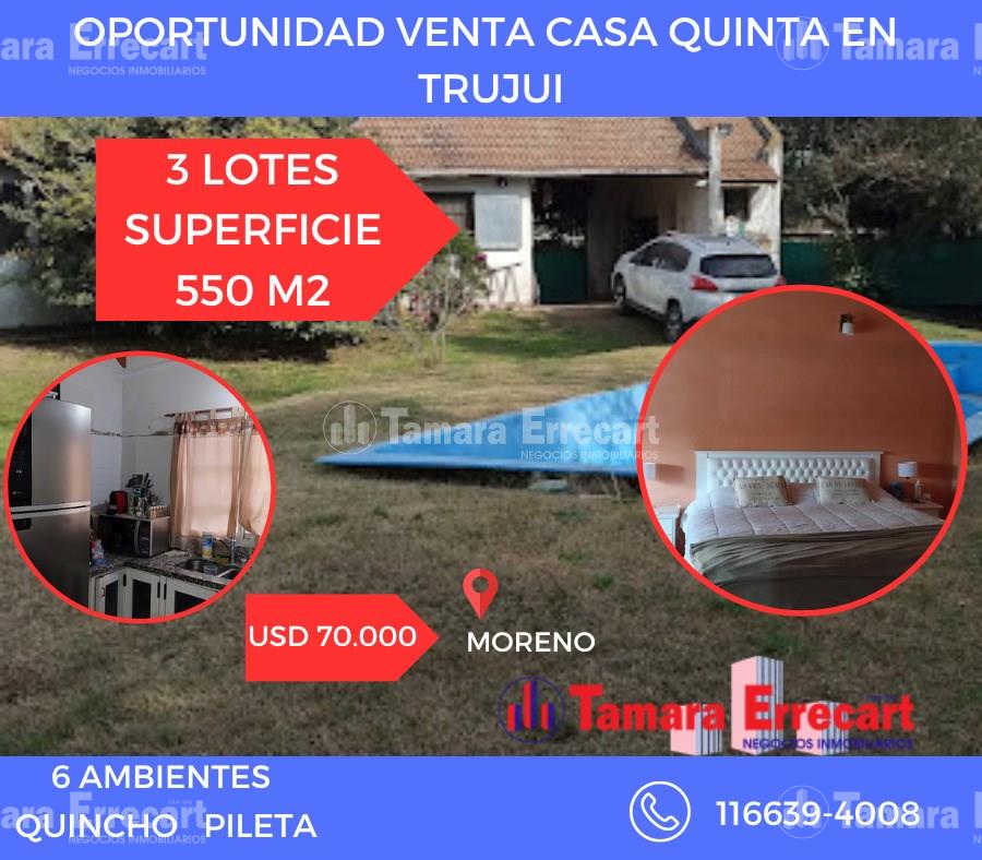 #4429674 | Venta | Casa | Moreno (Tamara Errecart Negocios Inmobil)