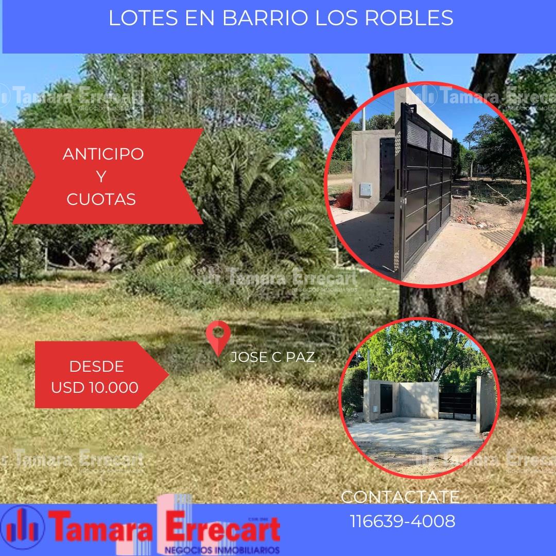 #4715730 | Venta | Lote | Jose C. Paz (Tamara Errecart Negocios Inmobil)