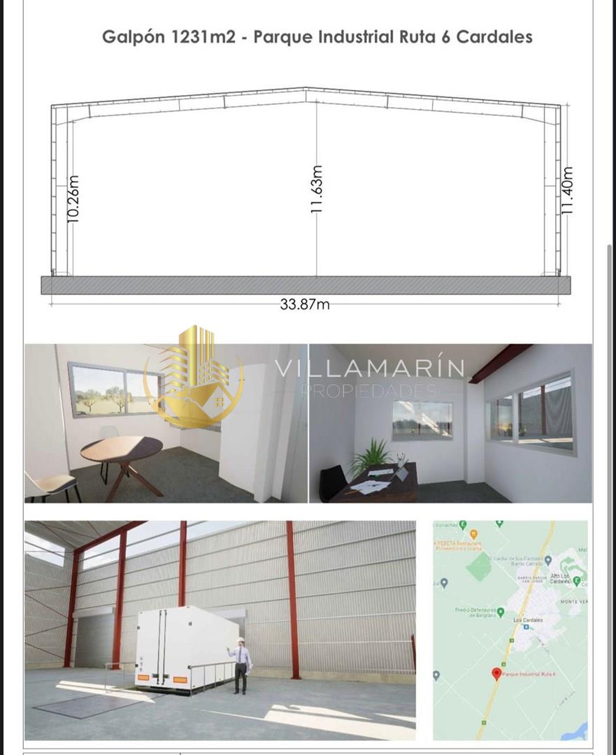 #5436333 | Venta | Galpón / Depósito / Bodega | Los Cardales (Villamarin Propiedades)