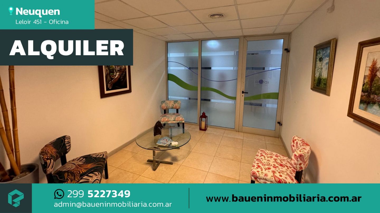 #5480372 | Alquiler | Oficina | Confluencia Del Aguijon (Bauen Inmobiliaria)