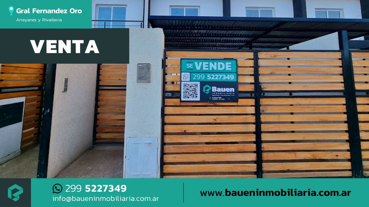 #5381064 | Venta | Departamento | General Fernandez Oro (Bauen Inmobiliaria)