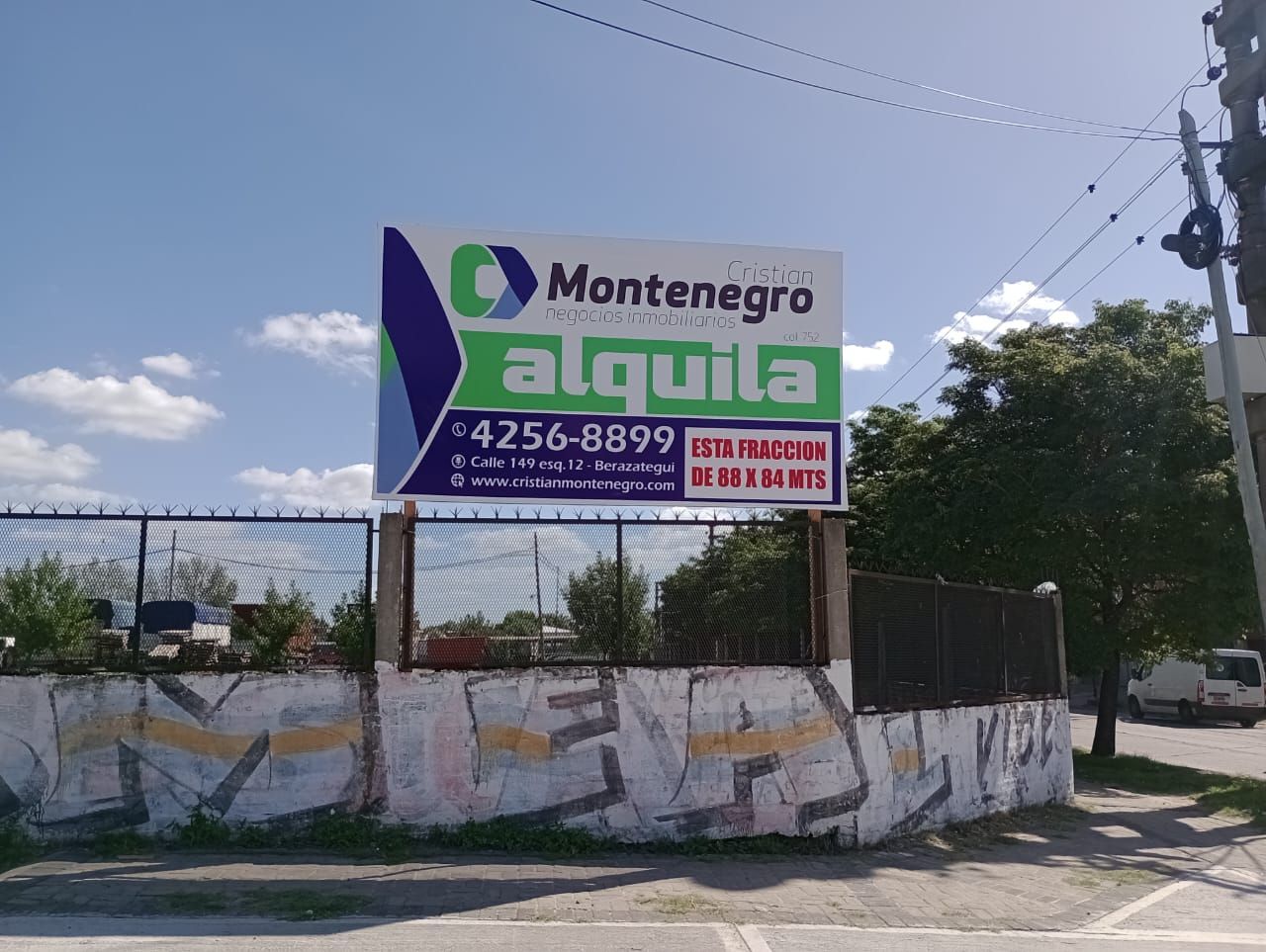 #5205752 | Rental | Lot | Berazategui (Cristian Montenegro Negocios Inmobiliarios)