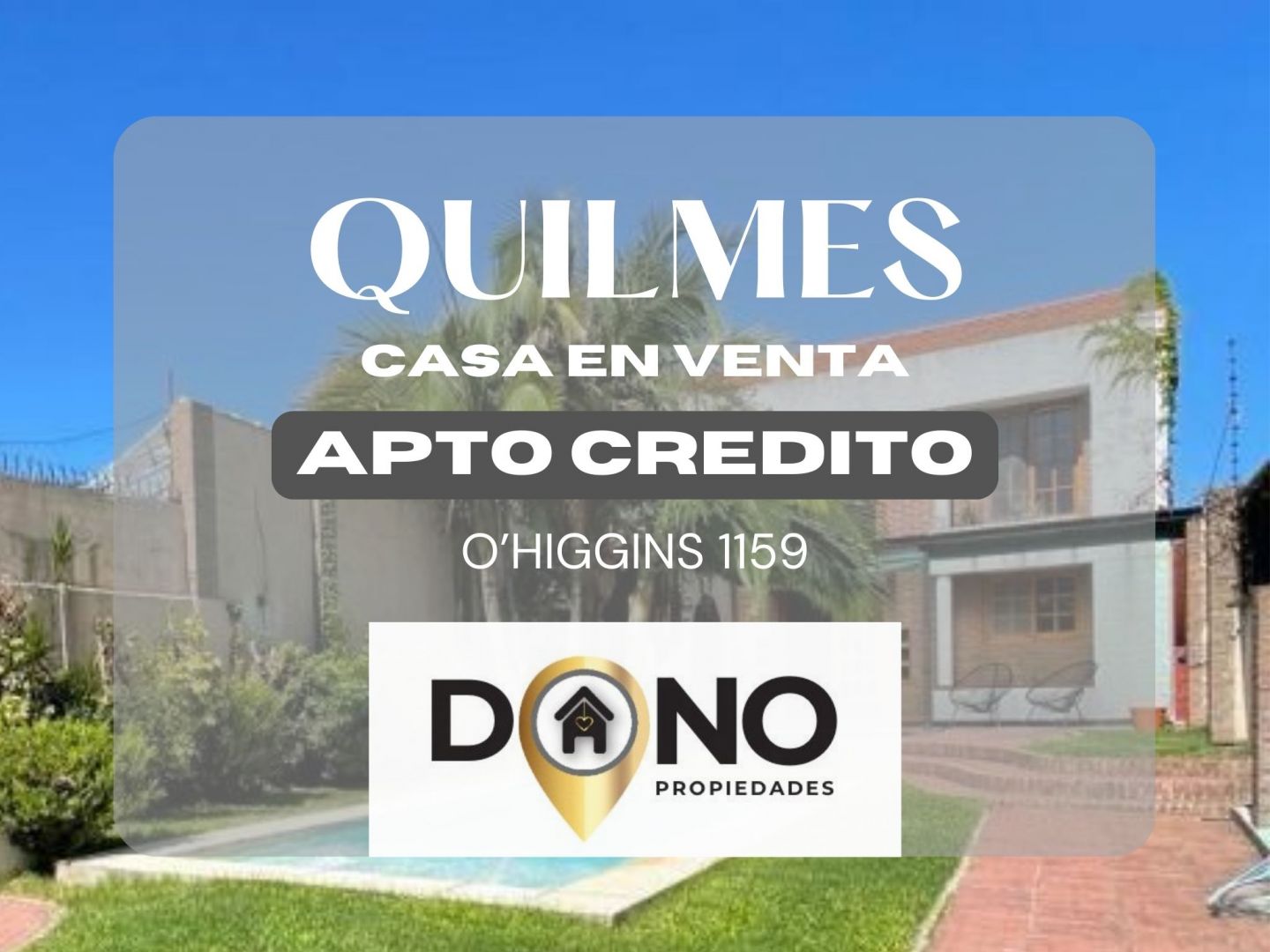 #5285481 | Venta | Casa | Quilmes (Dono Propiedades)