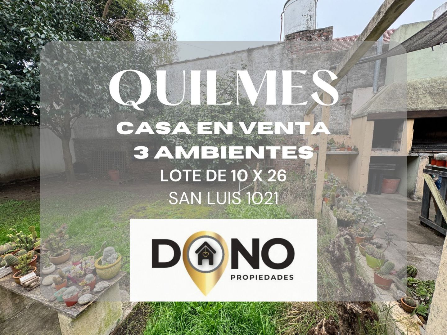 #5350265 | Venta | Casa | Quilmes (Dono Propiedades)