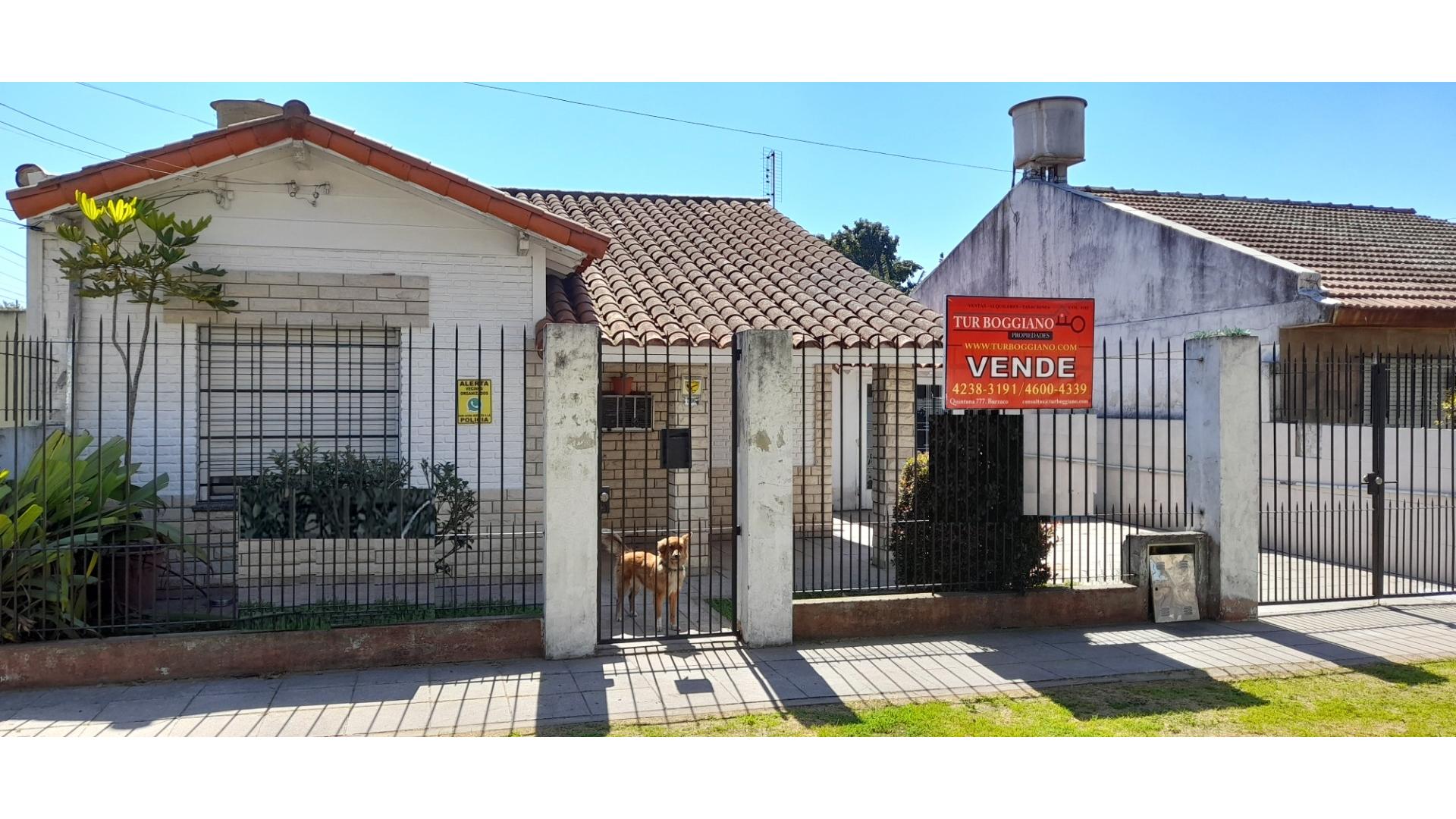 #2217161 | Venta | Casa | Almirante Brown (TUR BOGGIANO )