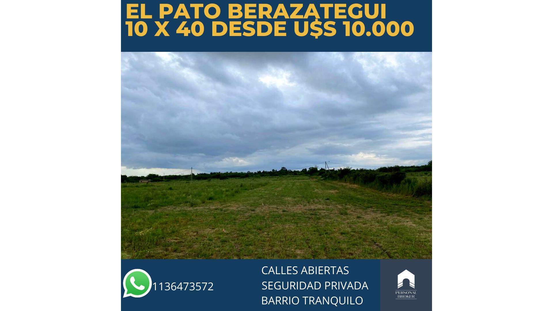 #3214274 | Venta | Lote | Berazategui (Personal Broker)