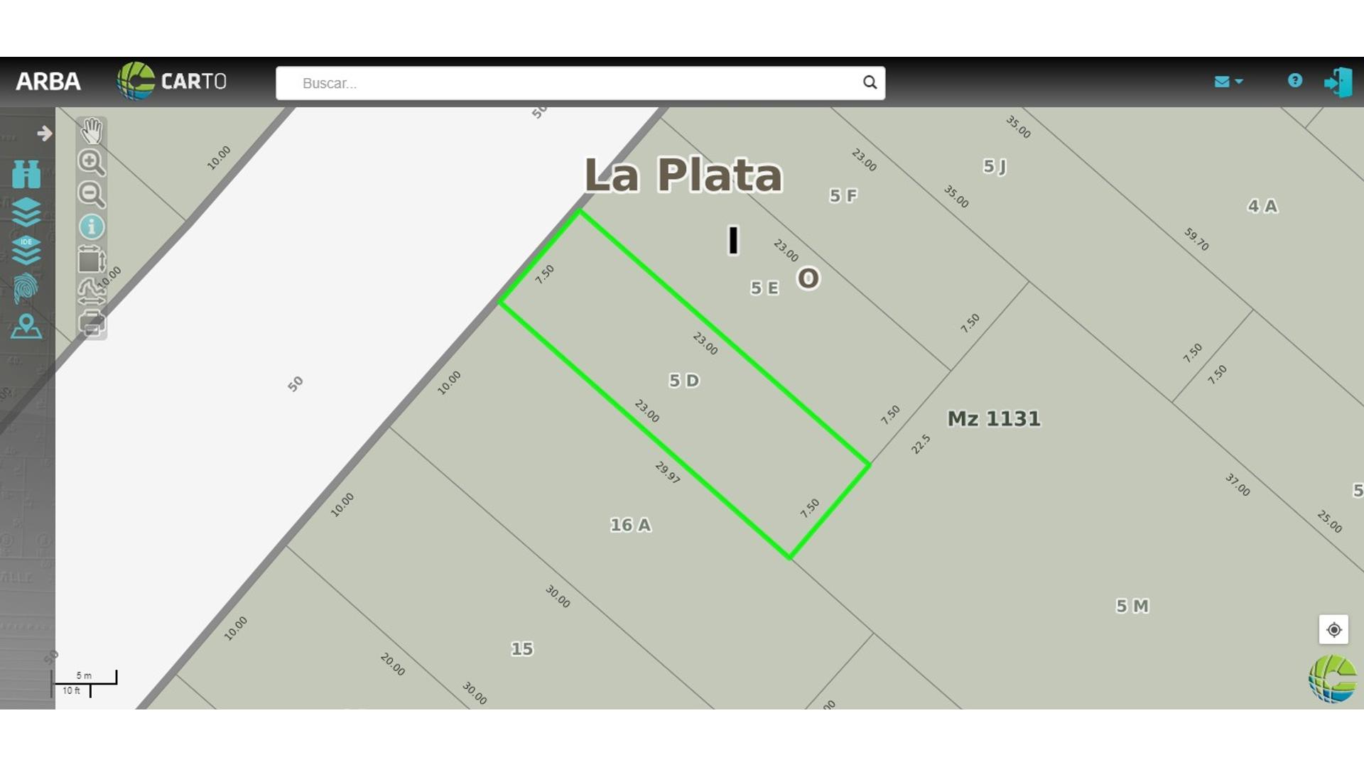 #3216153 | Sale | Lot | La Plata (Blanco Bienes Raices)