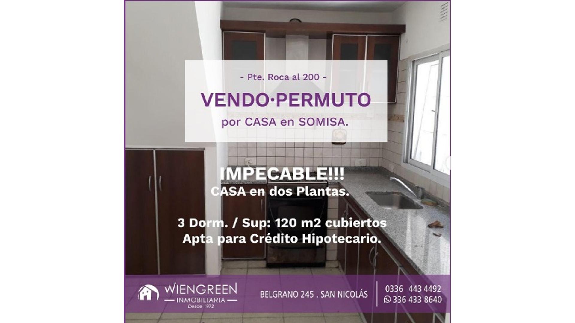 #3567847 | Venta | Casa | San Nicolas De Los Arroyos (Inmobiliaria Wiengreen)