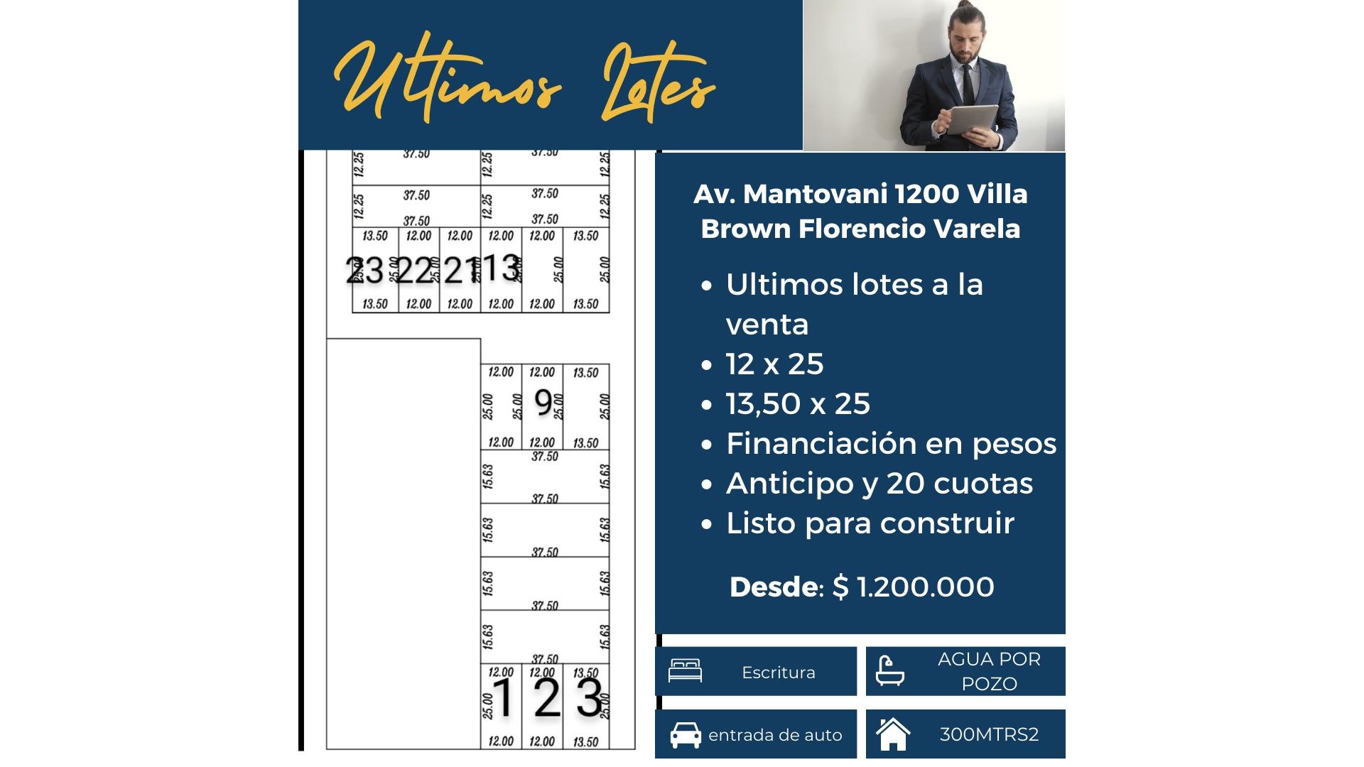 #3888118 | Sale | Lot | Florencio Varela (Personal Broker)