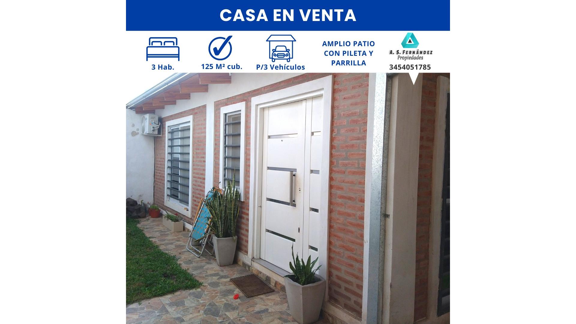 #4146611 | Venta | Casa | Concordia (A.S. Fernández Propiedades)