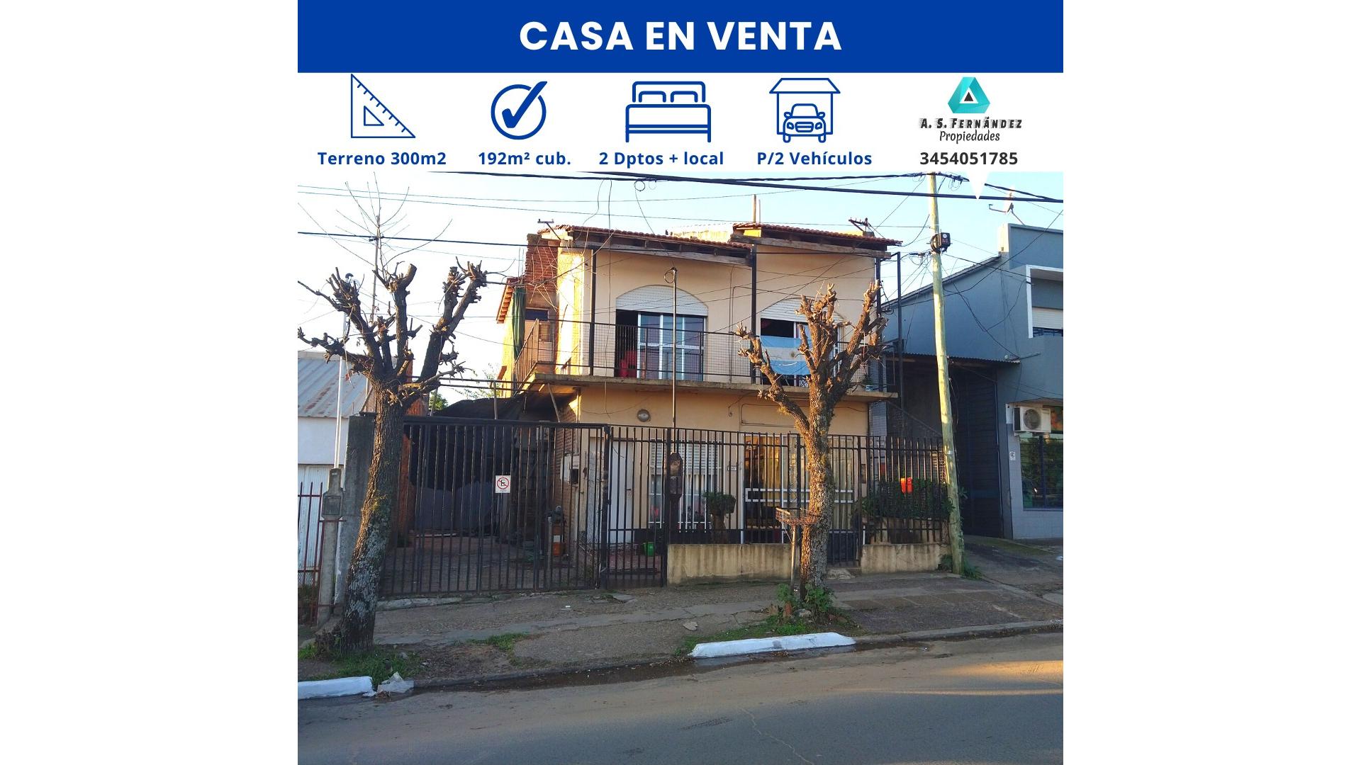 #4444382 | Venta | Casa | Concordia (A.S. Fernández Propiedades)