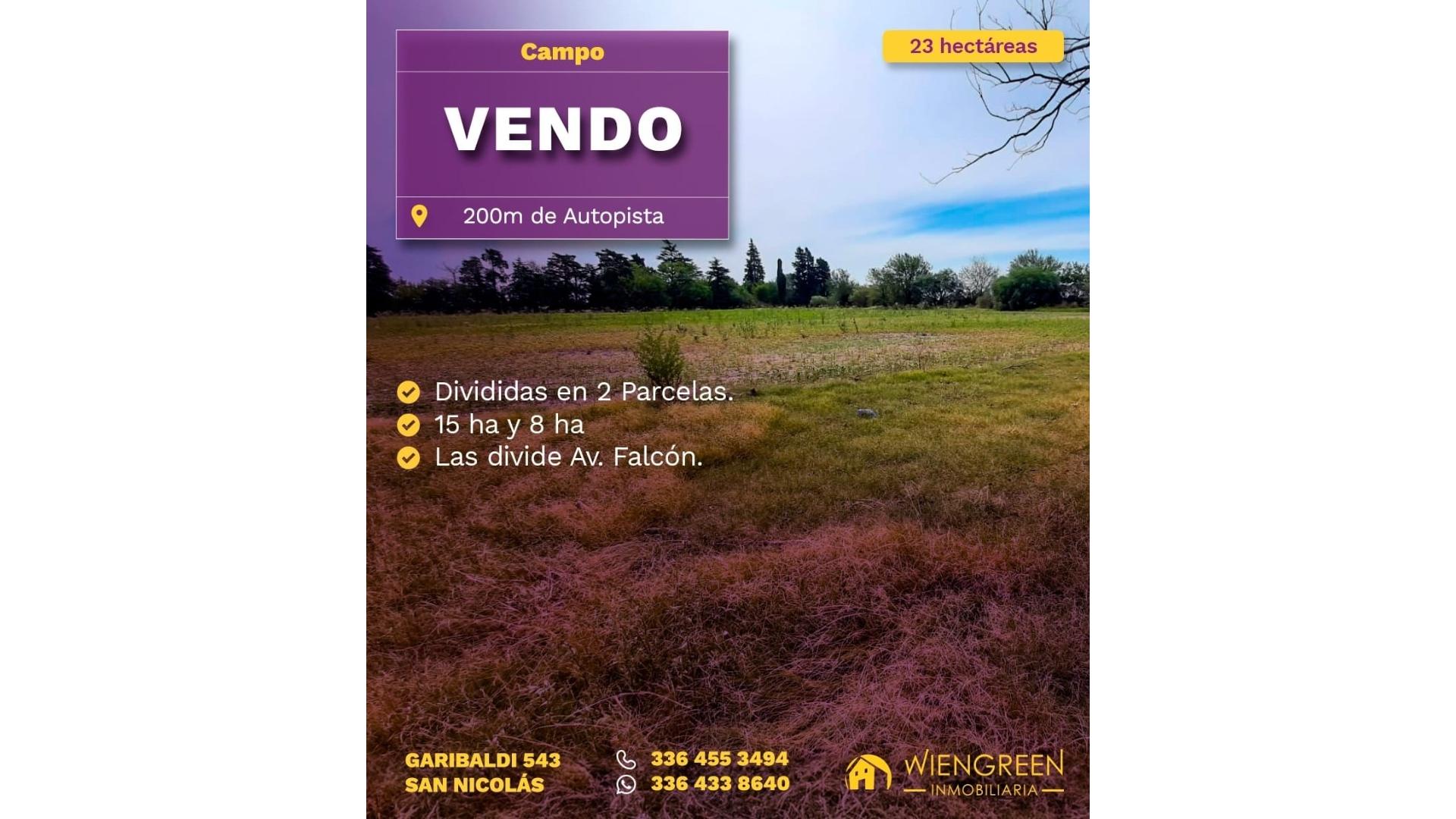#4669451 | Venta | Campo / Chacra | San Nicolas De Los Arroyos (Inmobiliaria Wiengreen)
