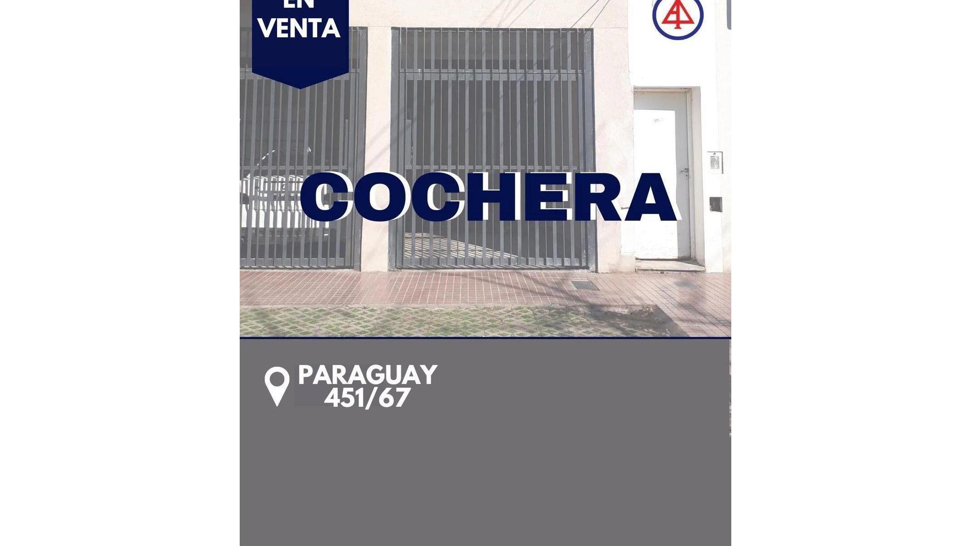 #5361275 | Venta | Cochera | Rosario (Estudio Plaza)