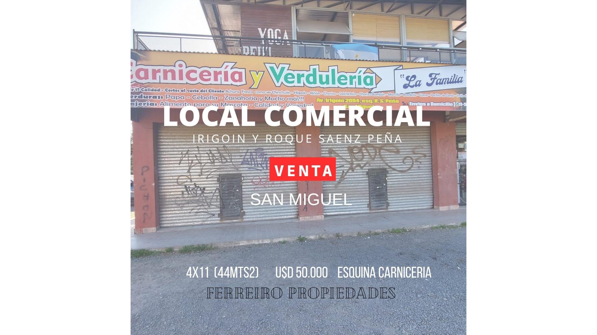 #4897929 | Venta | Local | San Miguel (Ferreiro Propiedades)
