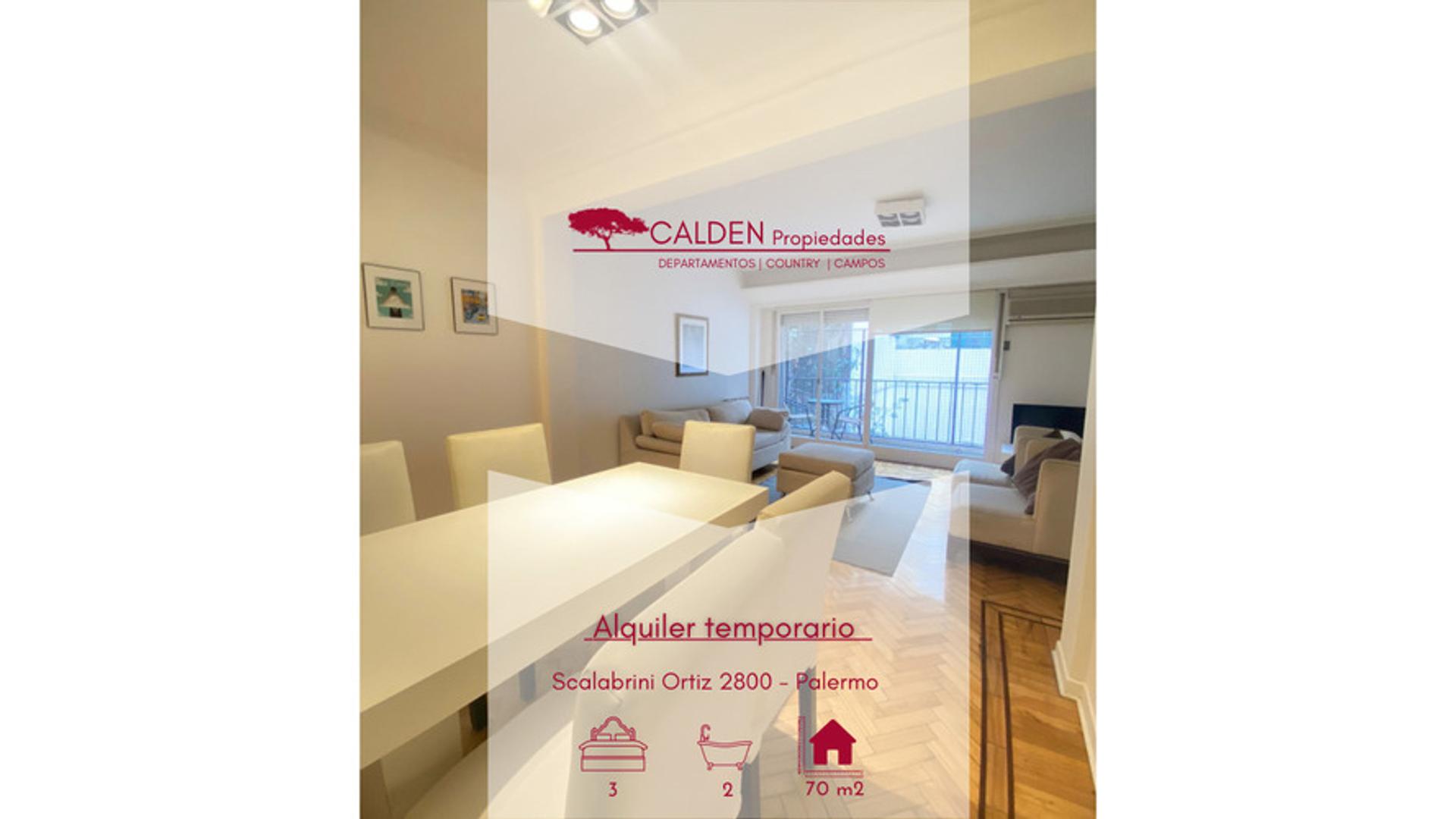 #5424020 | Alquiler | Departamento | Palermo (Calden propiedades)