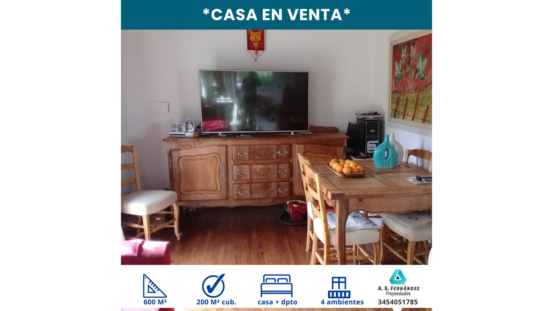 #4960400 | Venta | Casa | Concordia (A.S. Fernández Propiedades)