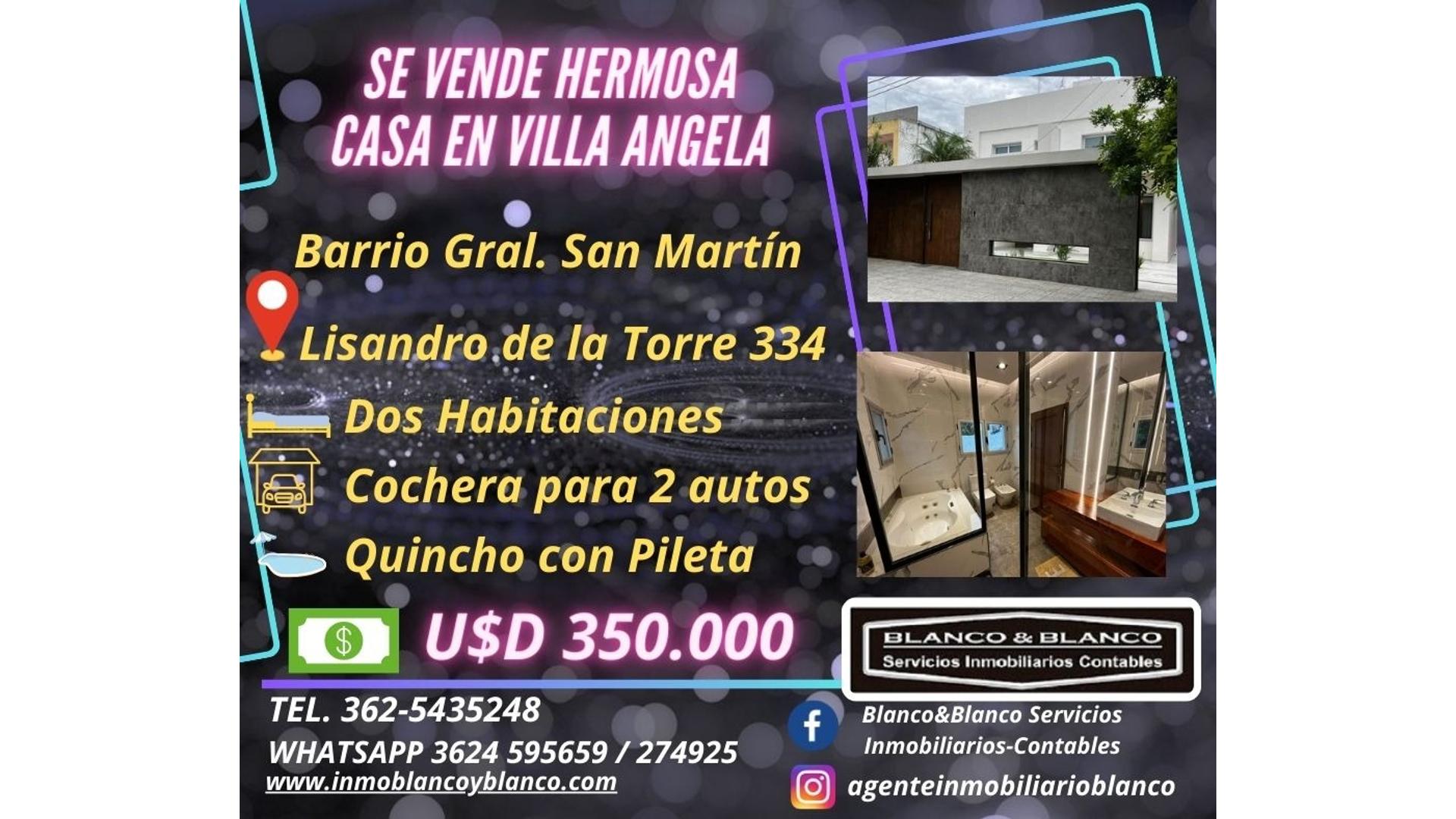 #4981993 | Venta | Casa | Villa Angela (Blanco & Blanco  Servicios Inmobiliarios)
