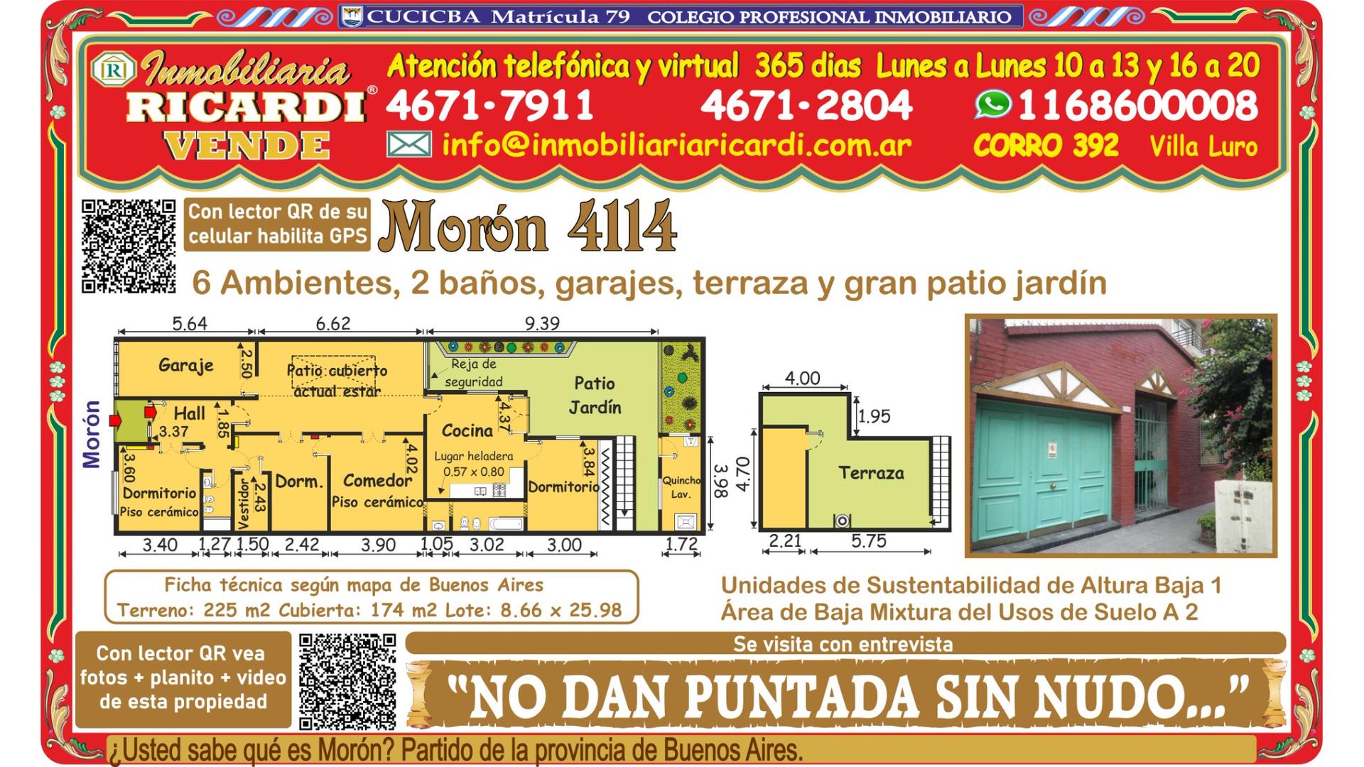 #3940124 | Rental | House | Floresta (Inmobiliaria Ricardi)