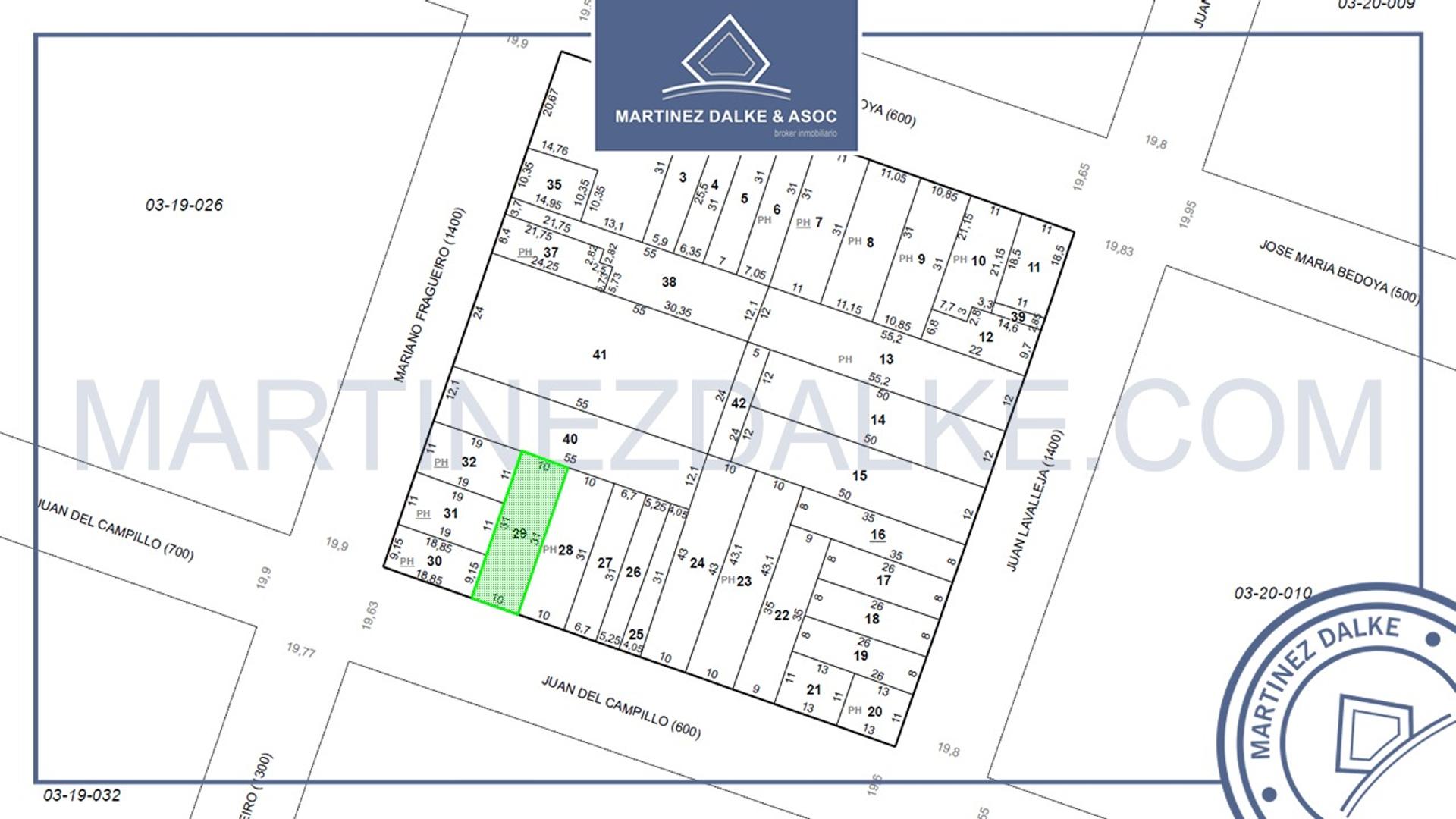 #5002108 | Sale | Lot | Cordoba (Martinez Dalke & Asoc. Broker Inmobiliario)