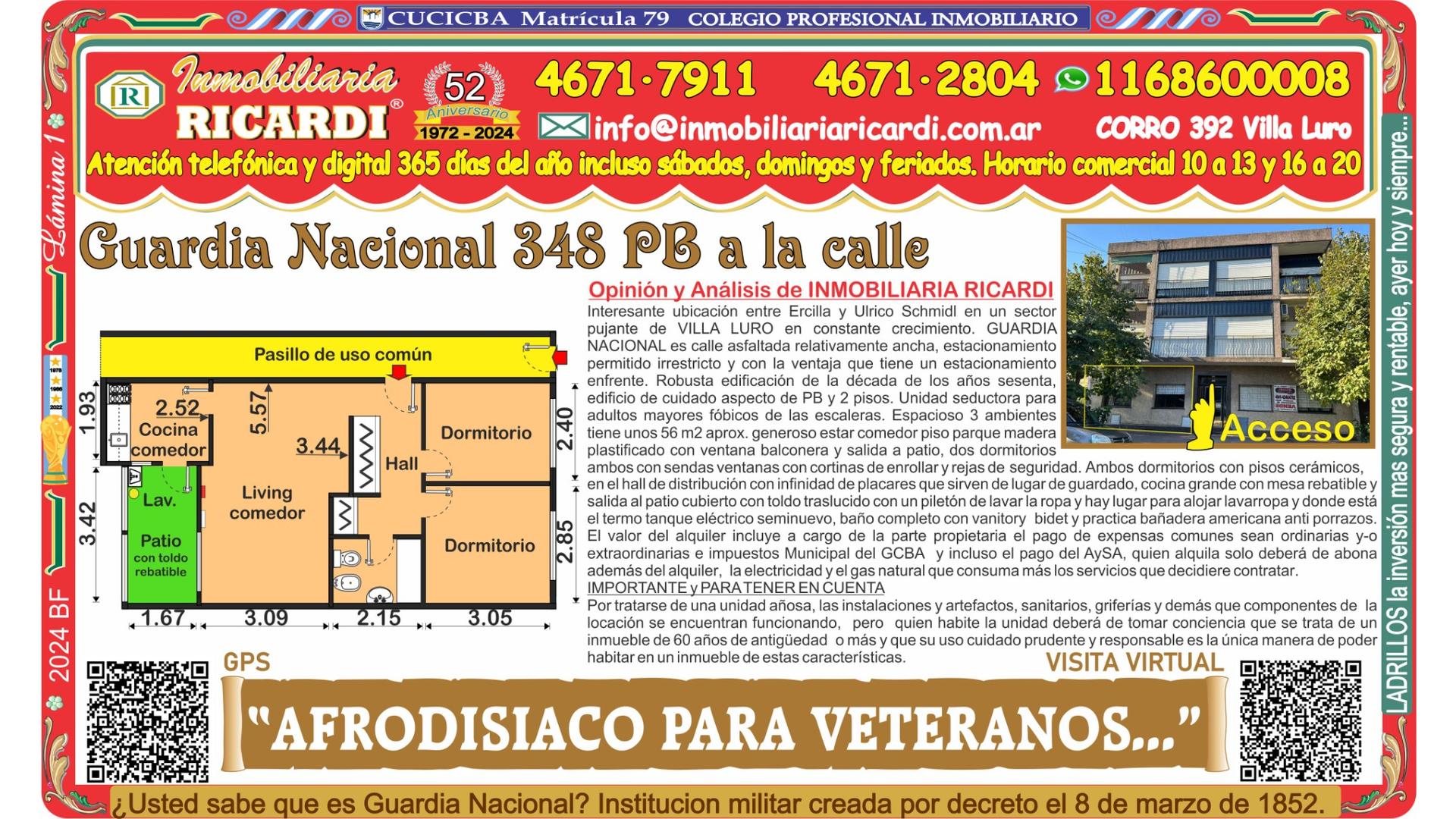 #5097123 | Rental | Horizontal Property | Villa Luro (Inmobiliaria Ricardi)