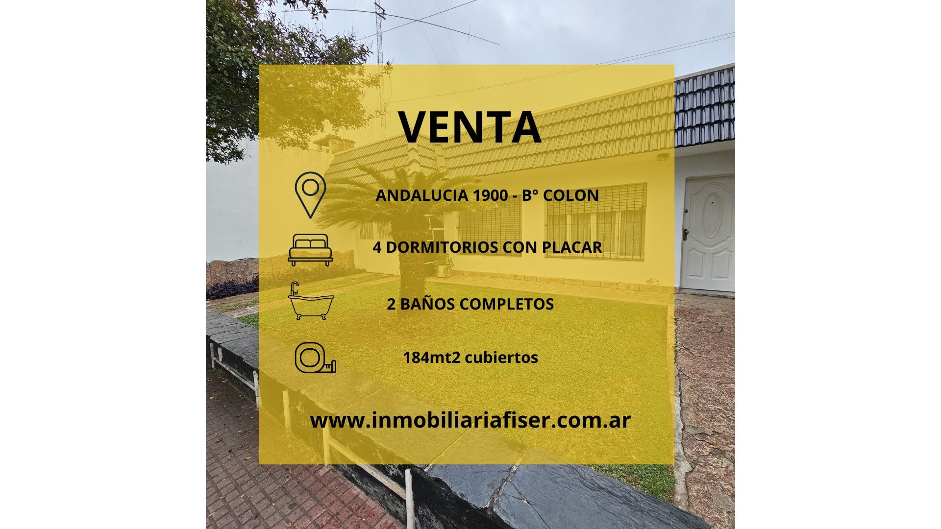 #5024241 | Venta | Casa | Cordoba (Fiser servicios inmobiliarios)