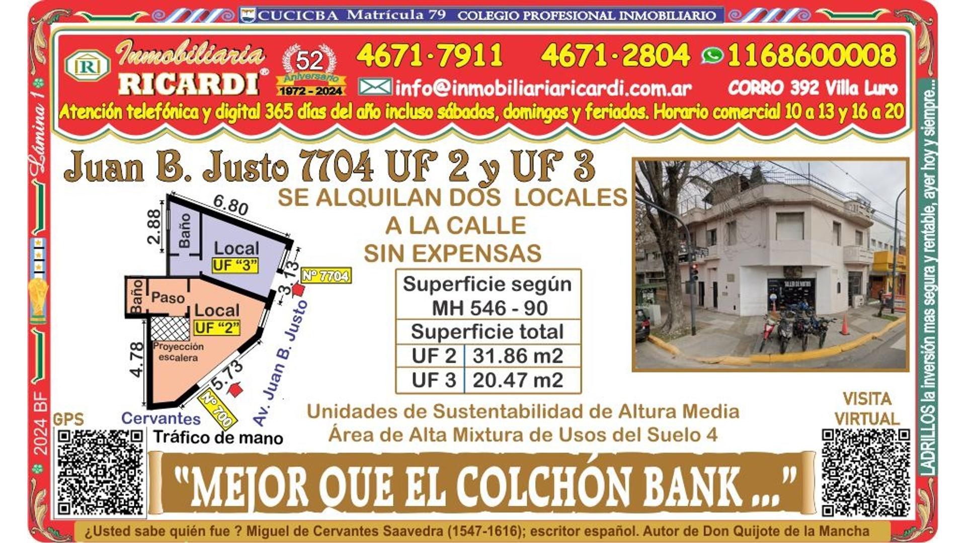 #5165041 | Alquiler | Local | Velez Sarsfield (Inmobiliaria Ricardi)