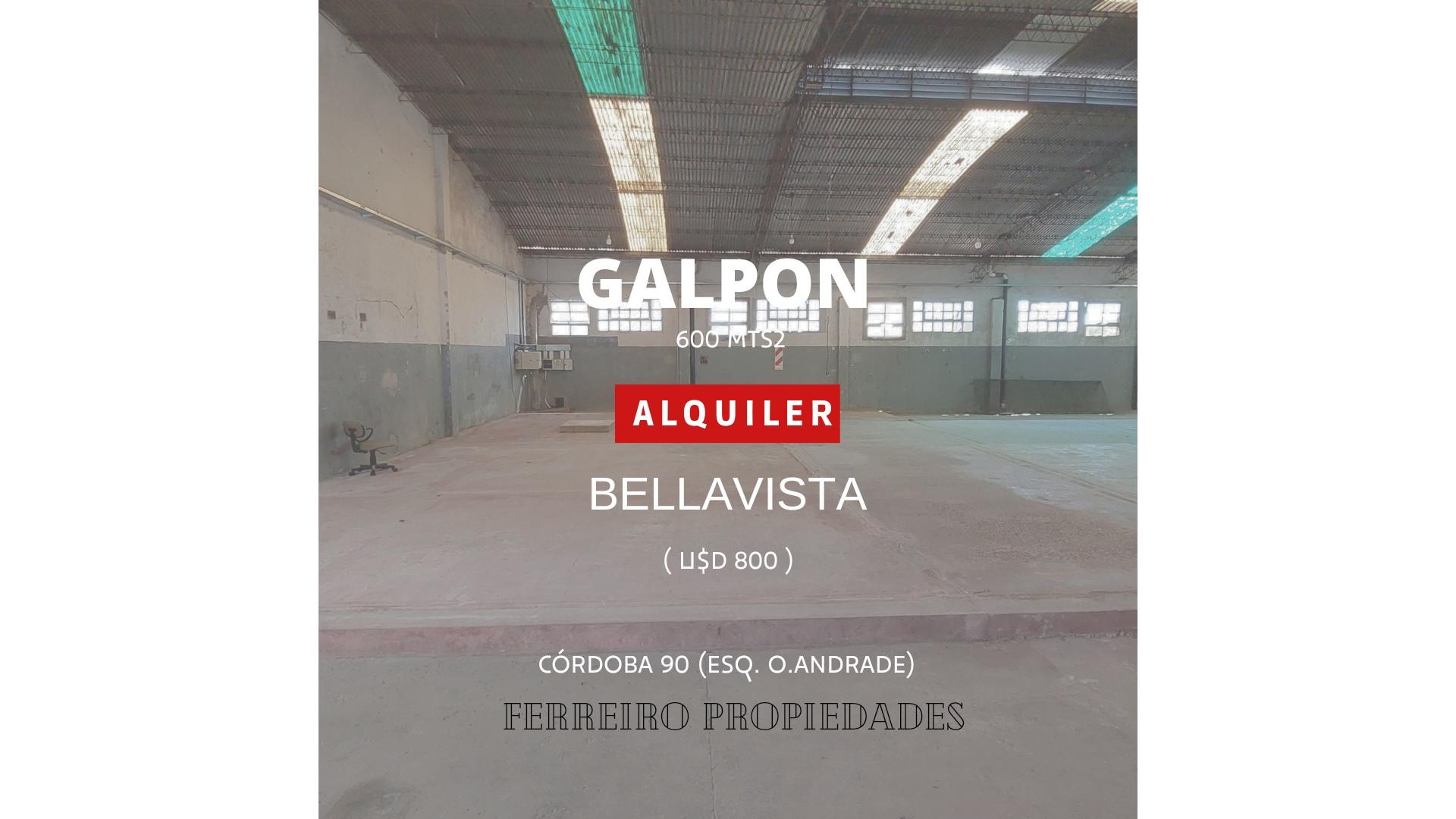 #5090091 | Alquiler | Galpón / Depósito / Bodega | San Miguel (Ferreiro Propiedades)