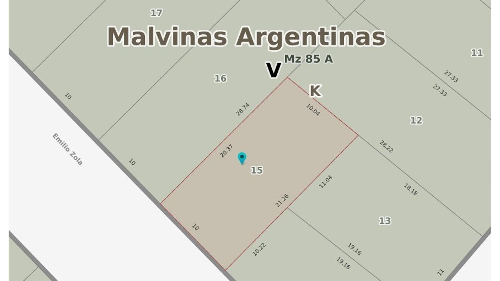 #5105133 | Venta | Lote | Malvinas Argentinas (Ferreiro Propiedades)