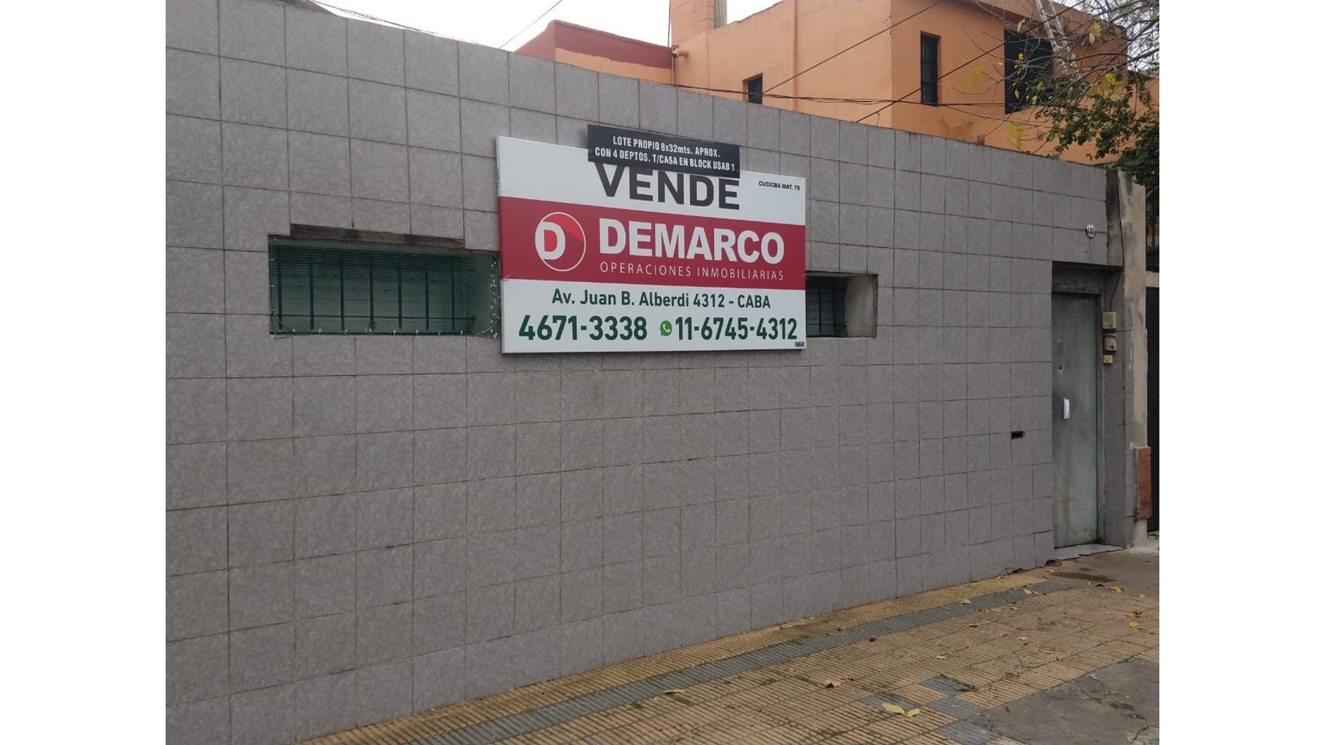 #5125495 | Venta | Lote | Villa Luro (Demarco Operaciones Inmobiliarias)