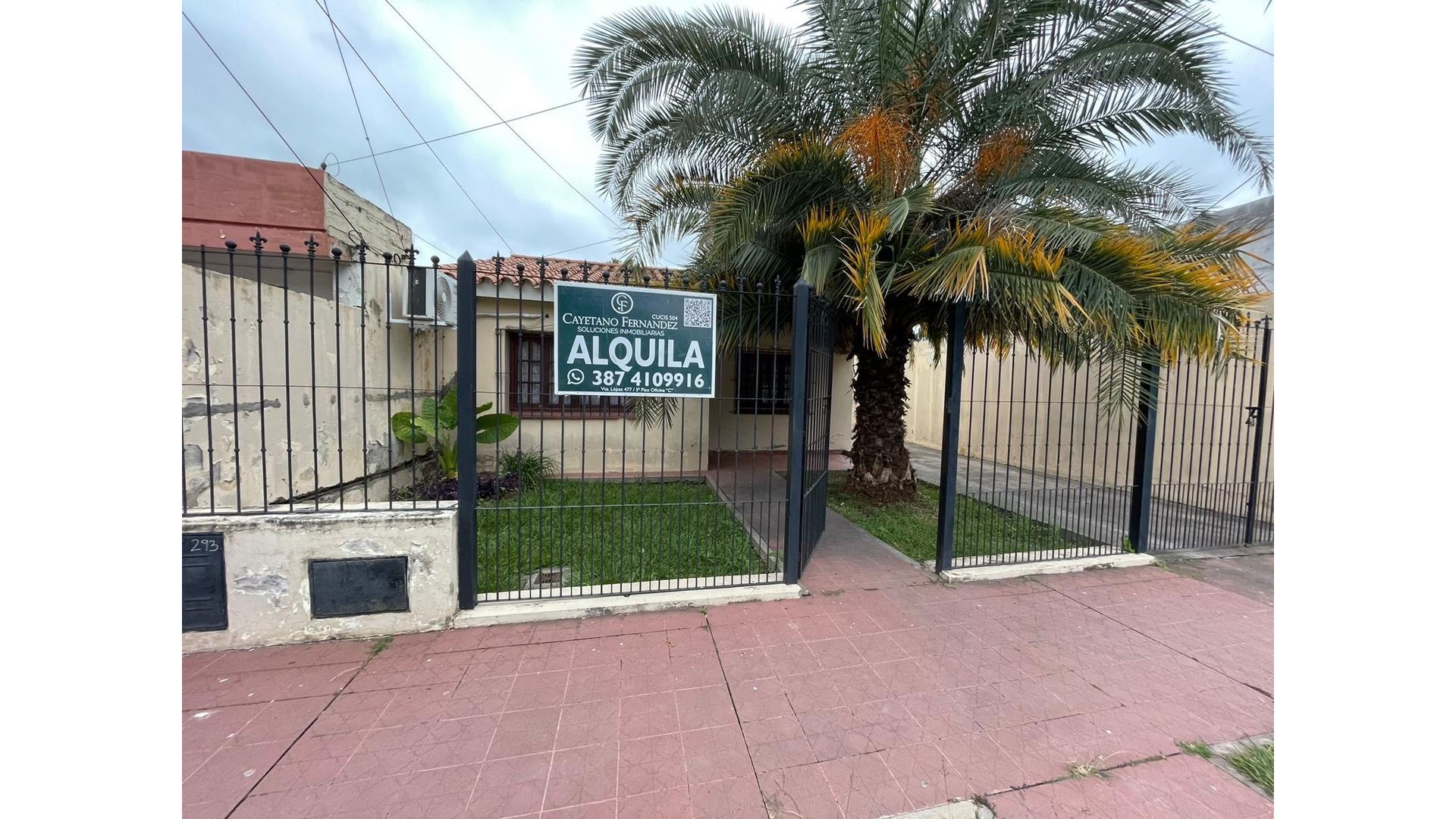 #5152030 | Alquiler | Casa | Salta (Cayetano Fernandez Soluciones Inmobiliarias)