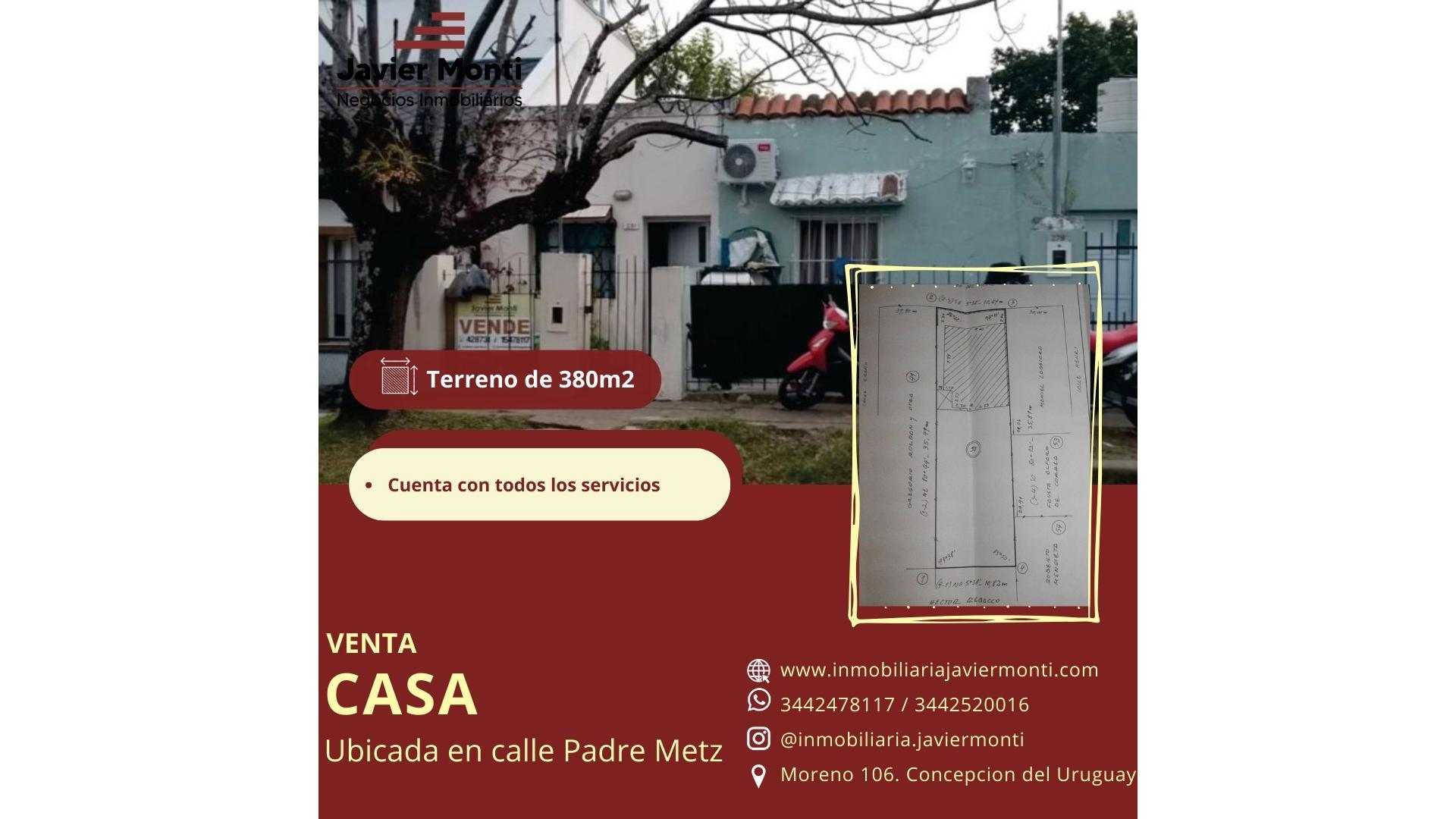 #1027606 | Venta | Casa | Concepcion Del Uruguay (Javier Monti)