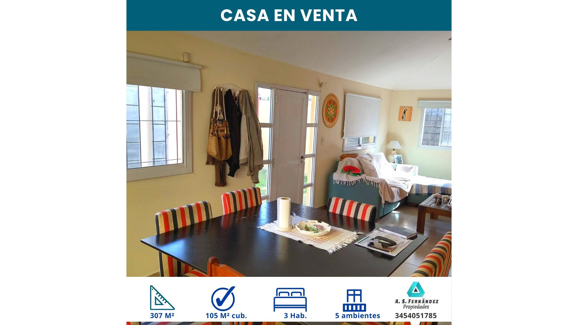 #4075164 | Venta | Casa | Concordia (A.S. Fernández Propiedades)