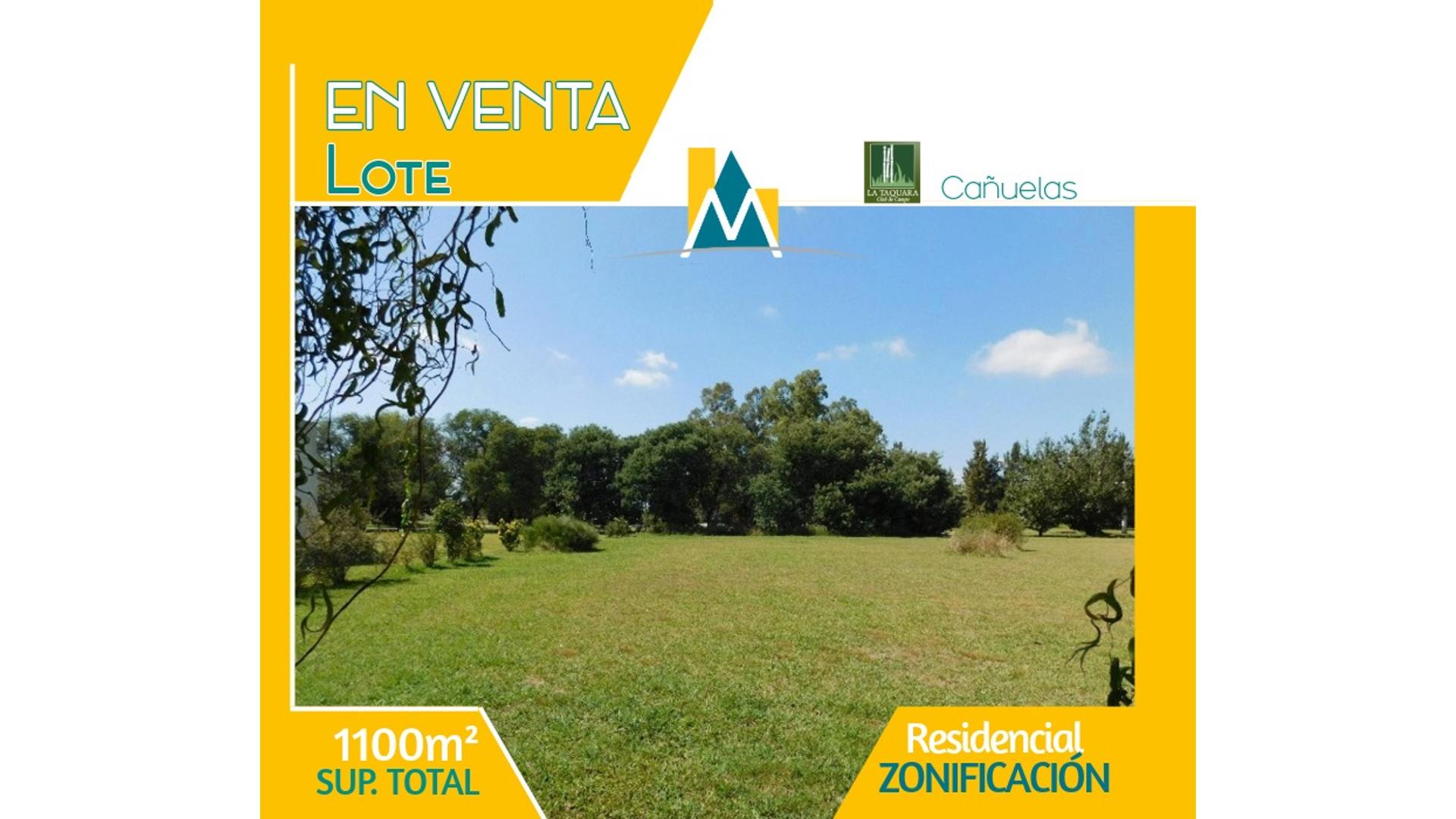 #503142 | Venta | Lote | Cañuelas (Marcela Miranda Inmobiliaria)