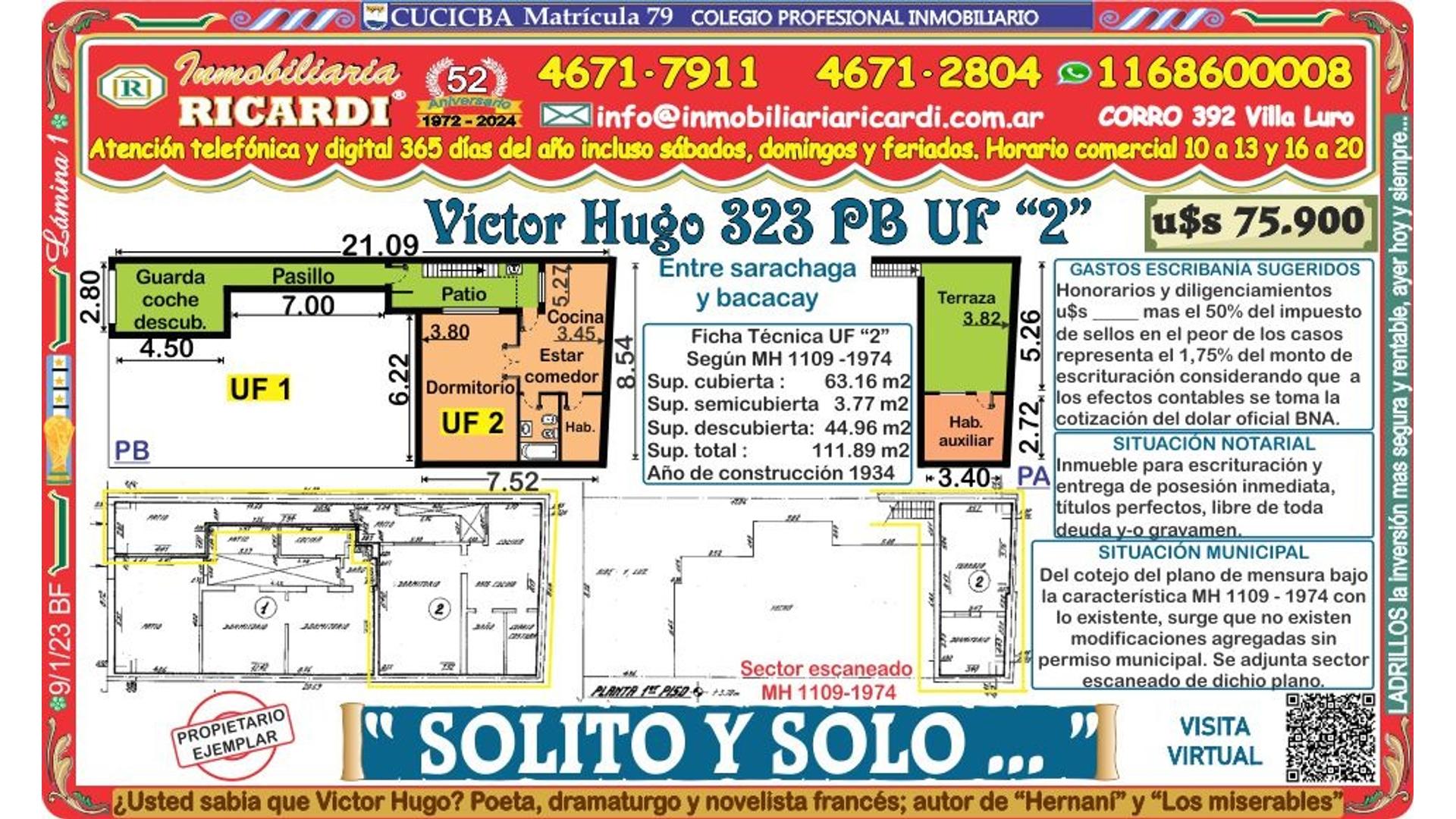 #5043505 | Venta | PH | Villa Luro (Inmobiliaria Ricardi)