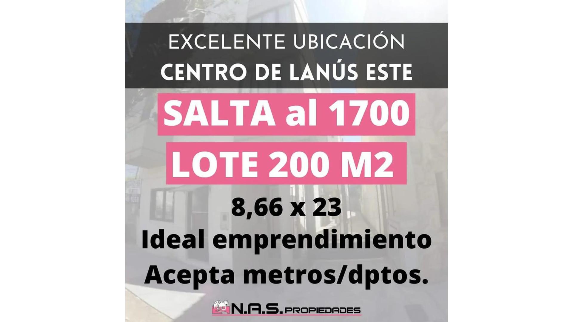 #5312933 | Venta | Lote | Lanus (Nas Propiedades)