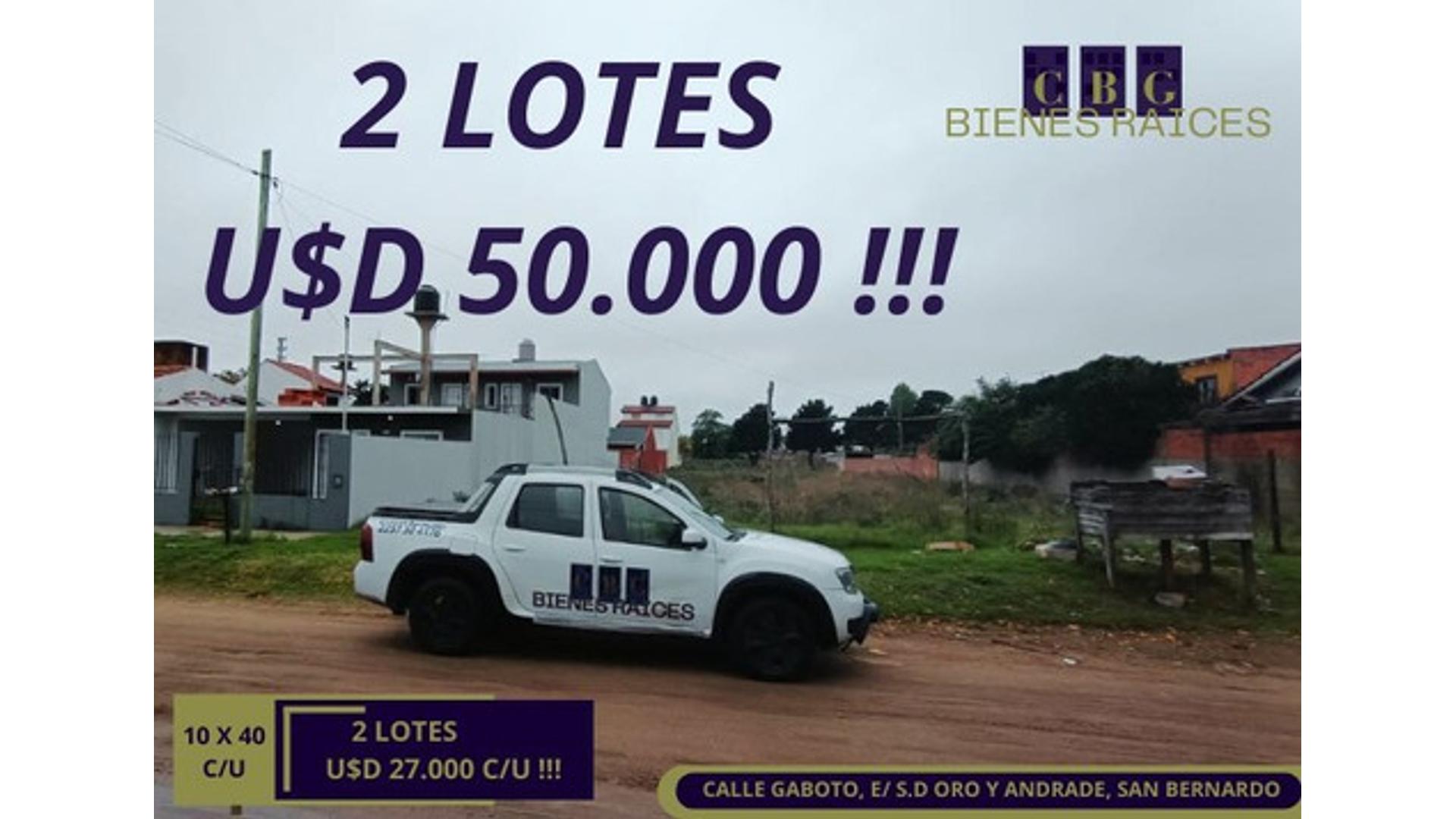 #5342284 | Venta | Lote | San Bernardo (CBG Bienes Raices)