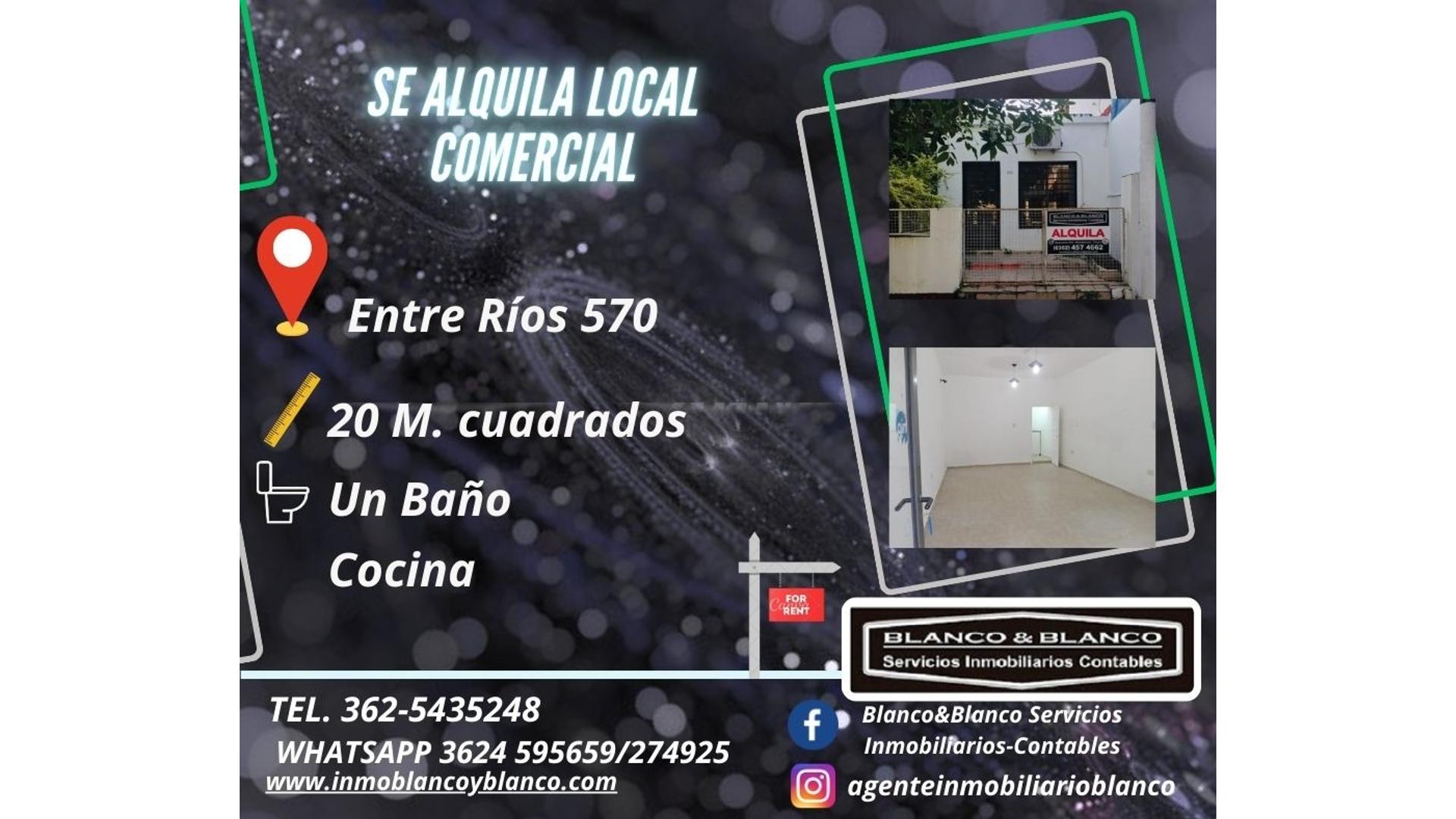 #5345569 | Alquiler | Local | Resistencia (Blanco & Blanco  Servicios Inmobiliarios)