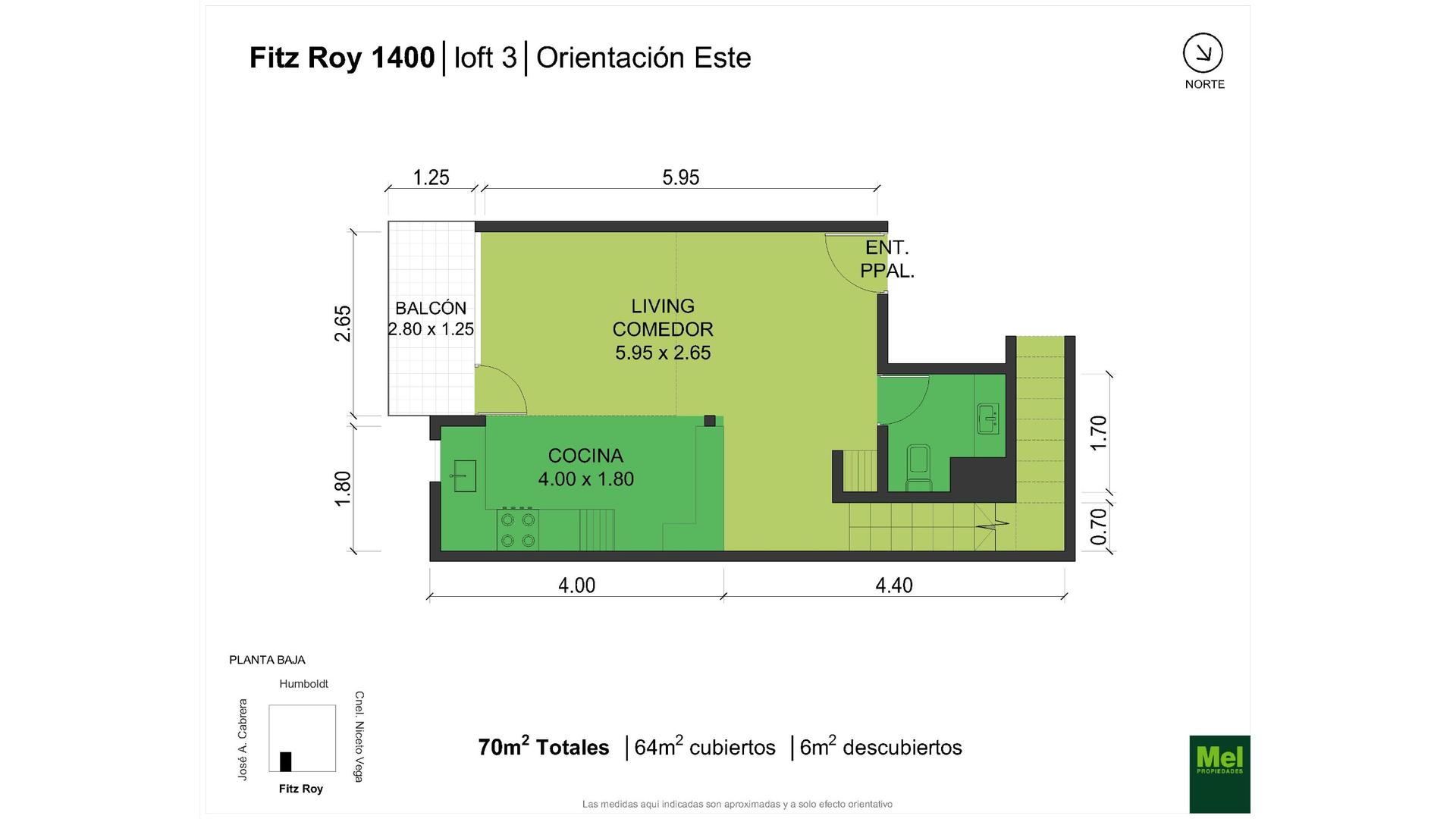 #5347302 | Alquiler | Departamento | Palermo (Mel Propiedades)